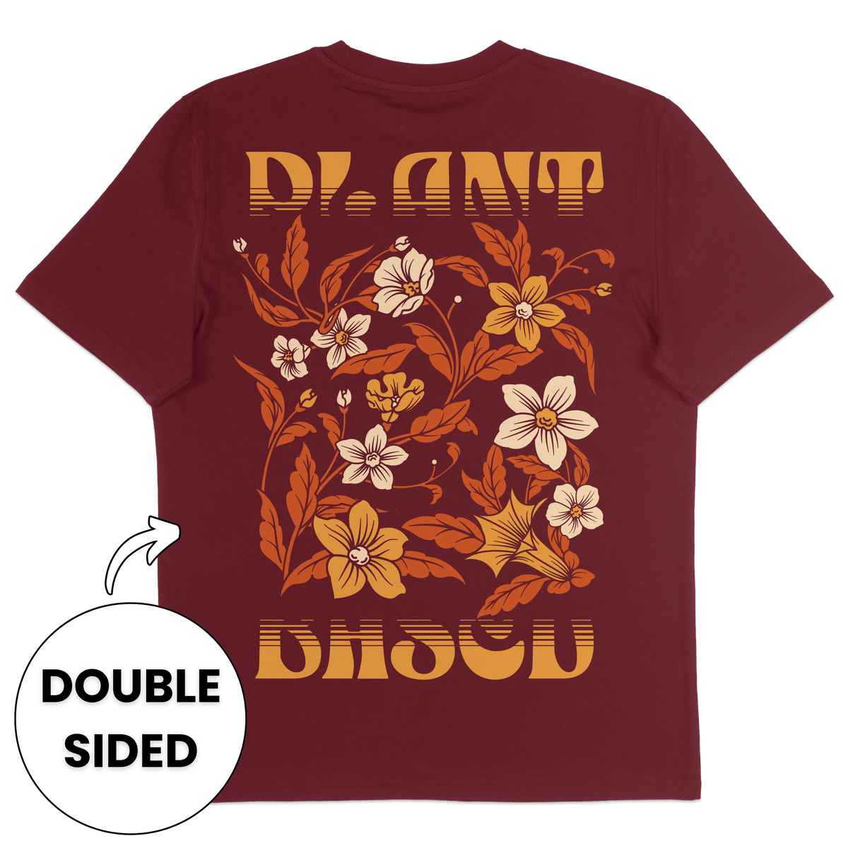 Plant-Based Flowers Streetwear T-Shirt