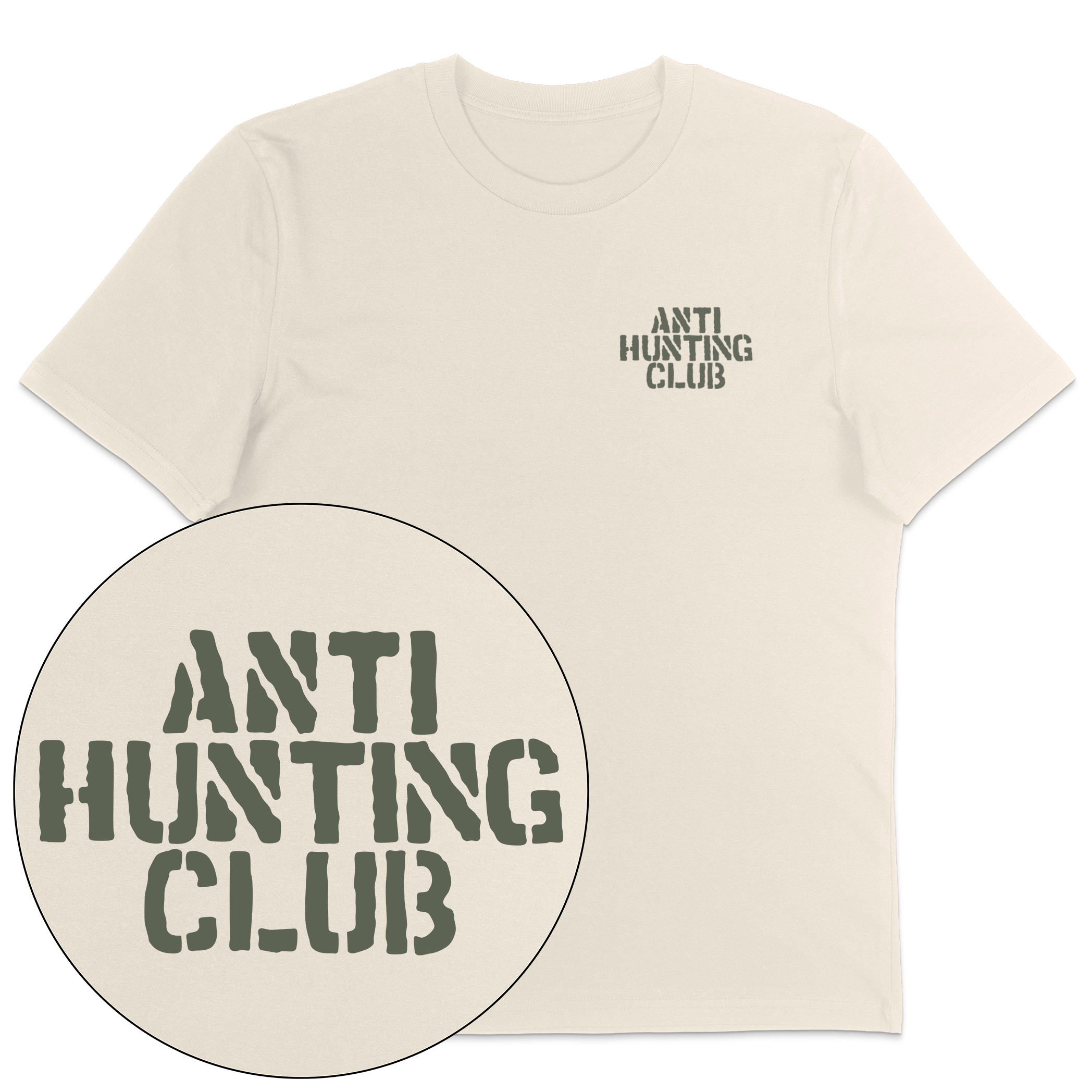 Anti Hunting Club Streetwear T-Shirt