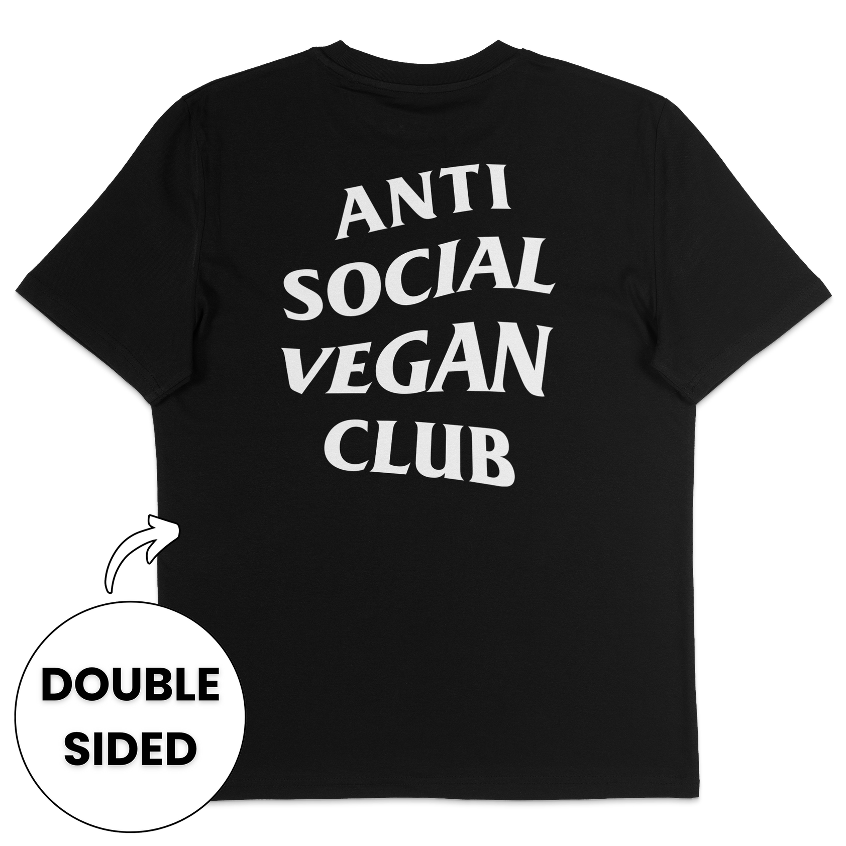 Anti Social Vegan Club Streetwear T-Shirt