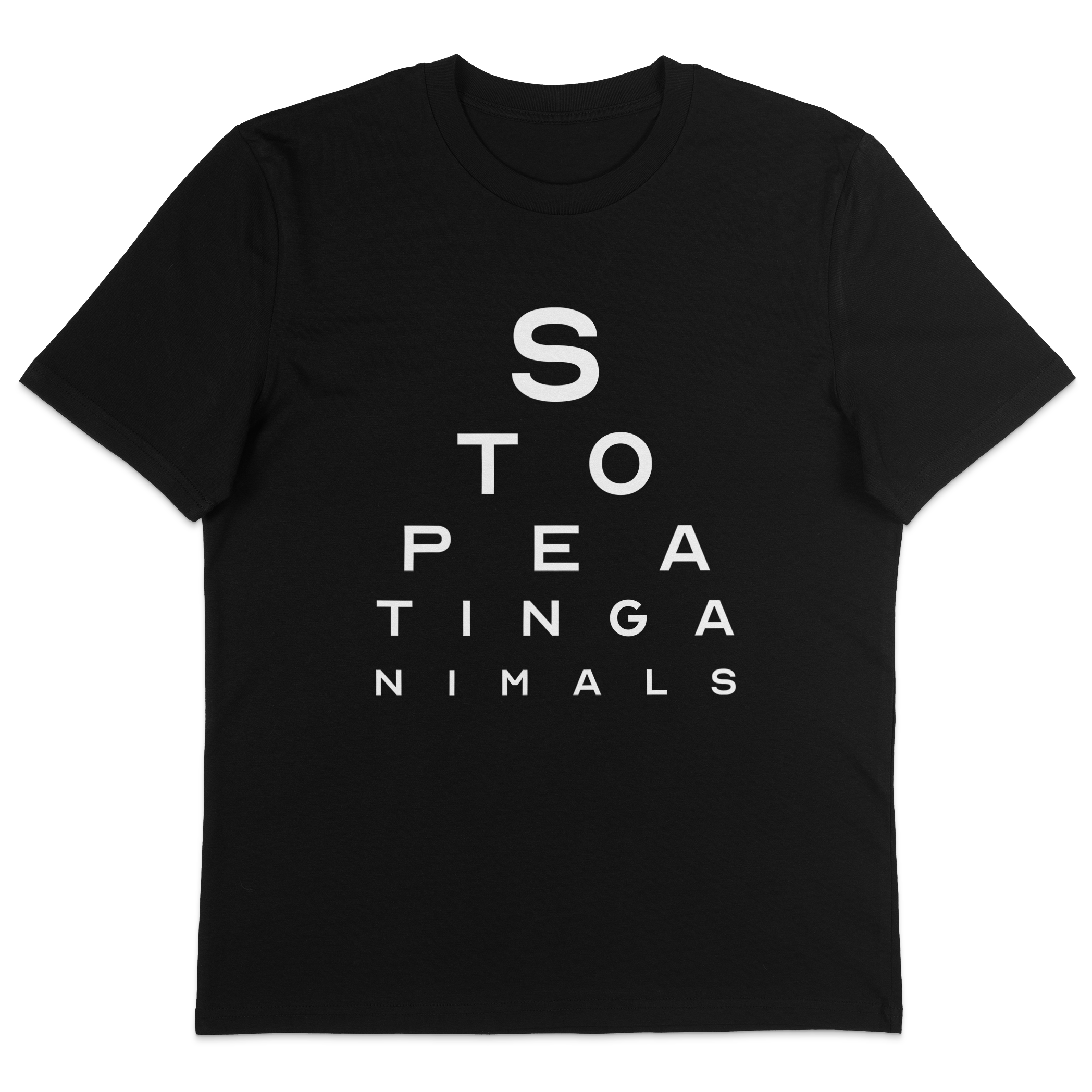 Stop Eating Animals Eye Exam T-Shirt