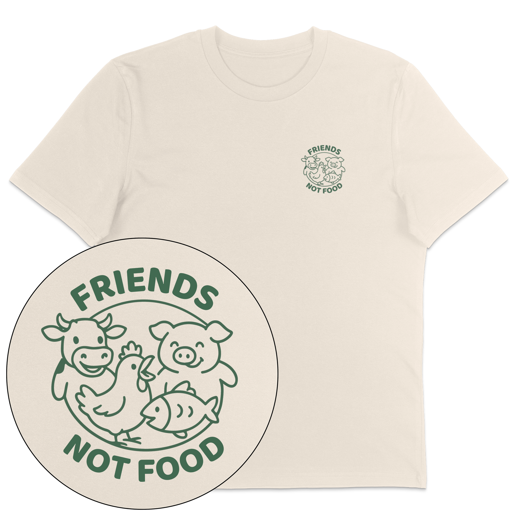 Friends Not Food T-Shirt