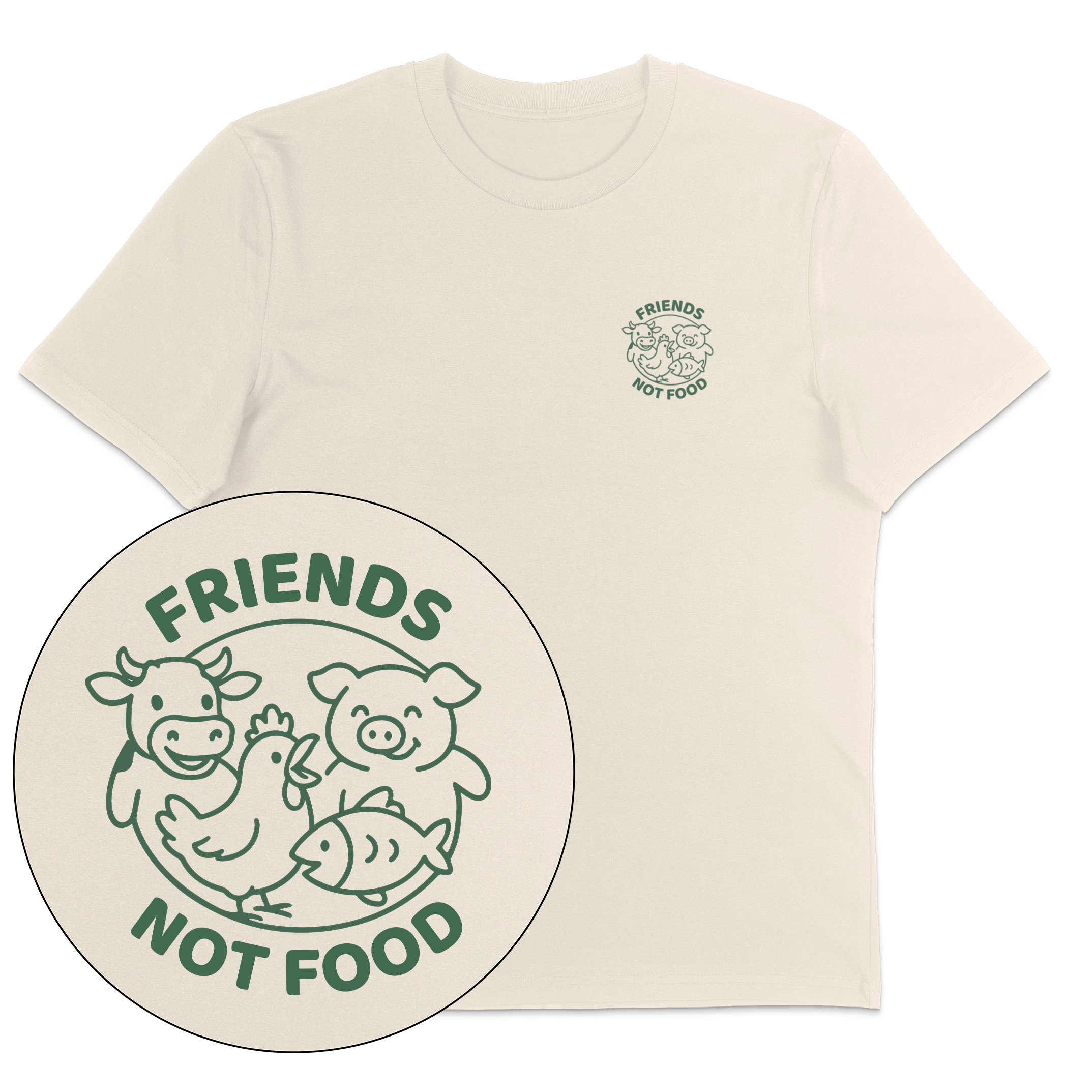 Friends Not Food T-Shirt