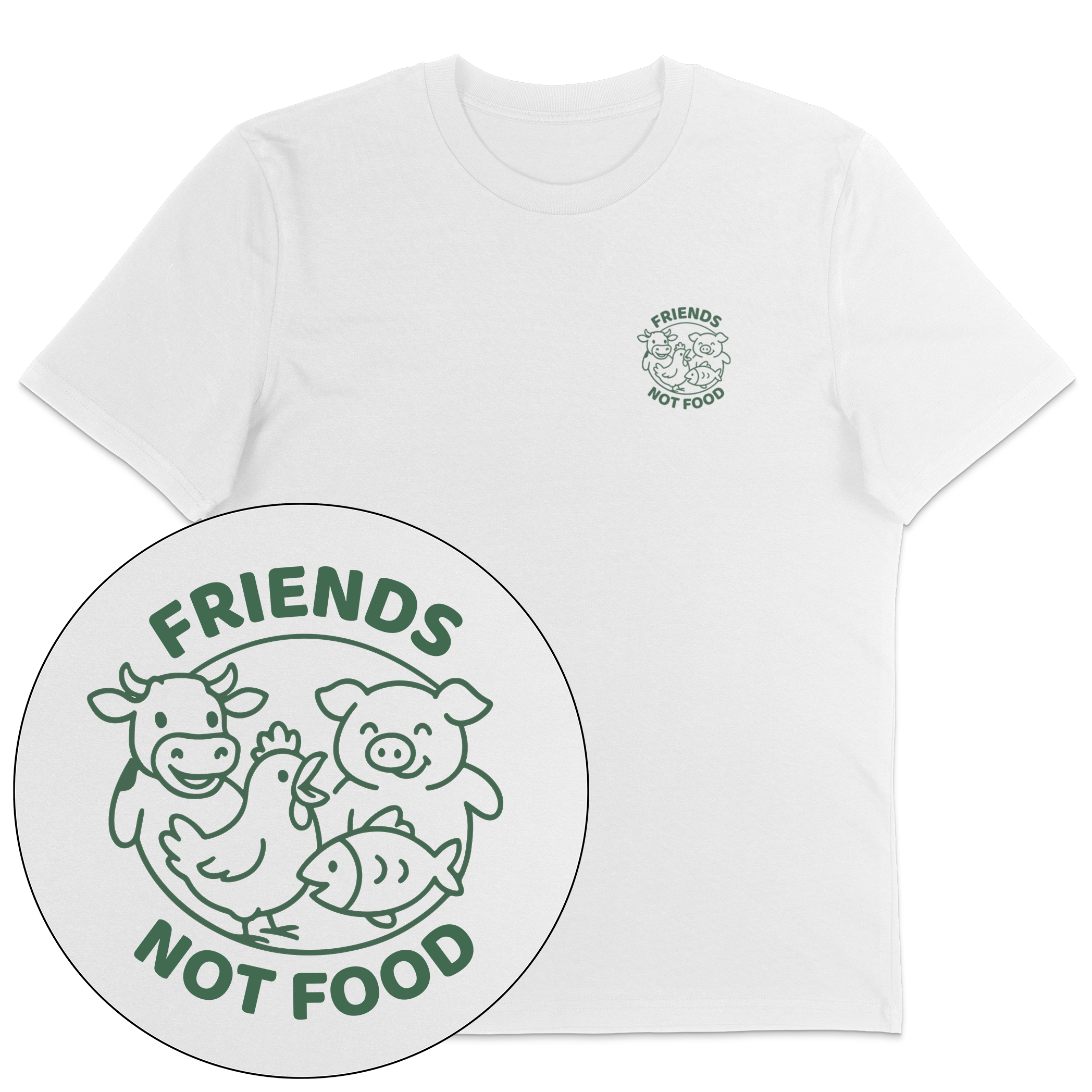 Friends Not Food T-Shirt