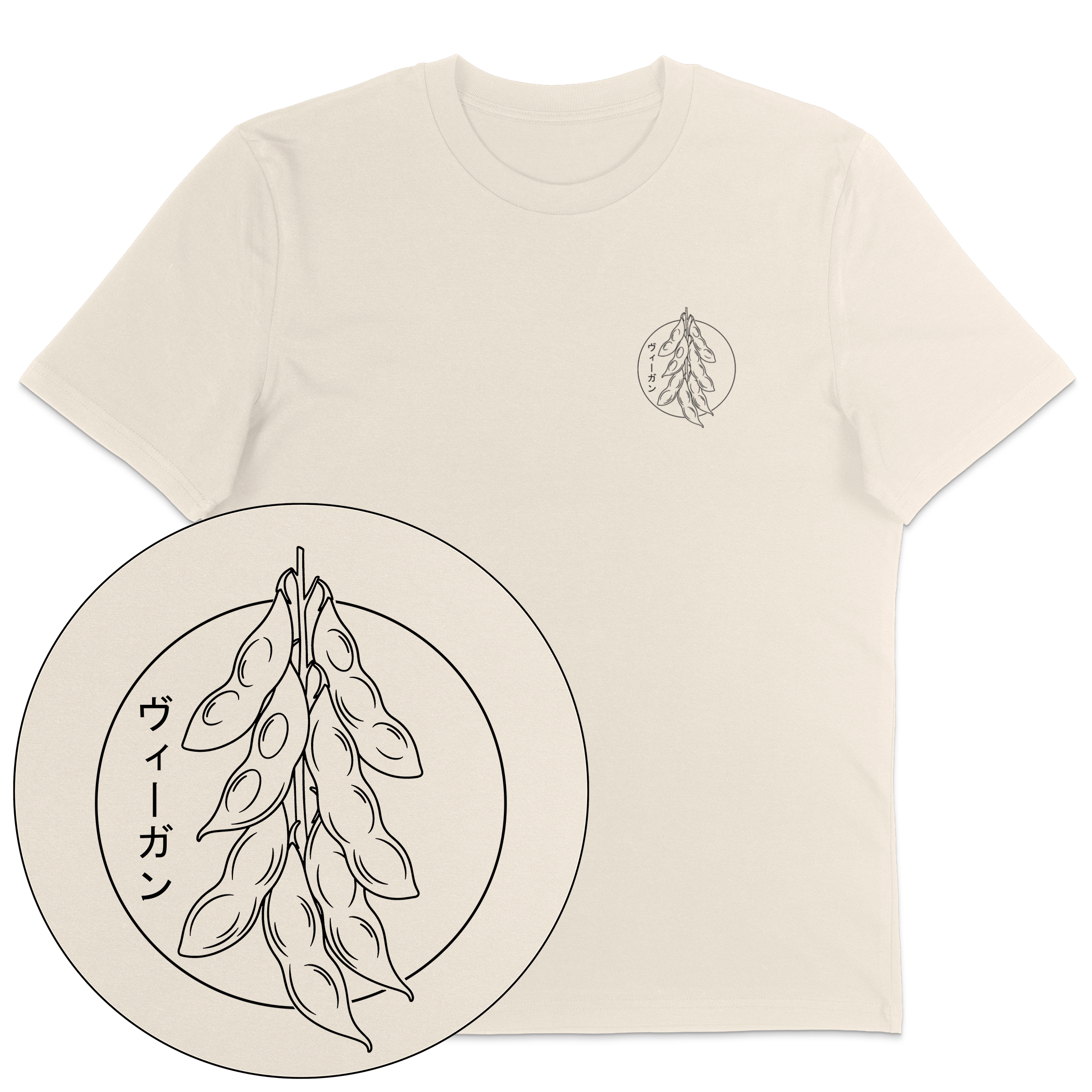 Japanese Vegan Streetwear T-Shirt