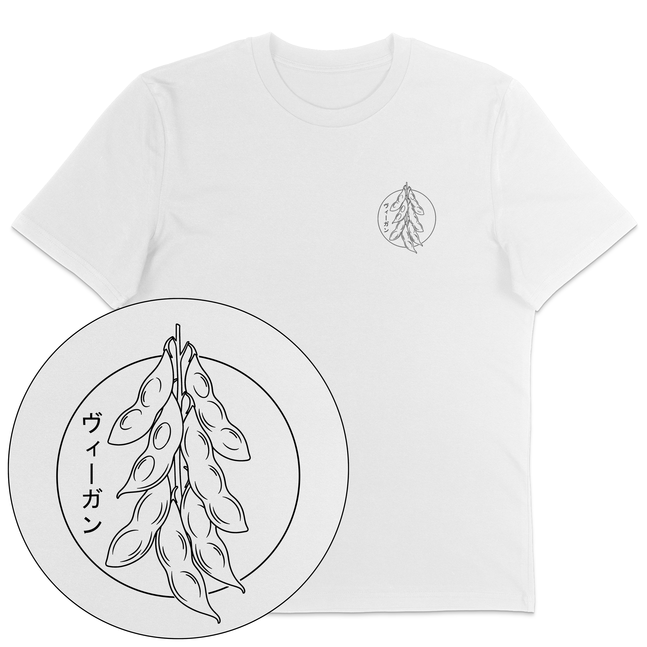 Japanese Vegan Streetwear T-Shirt