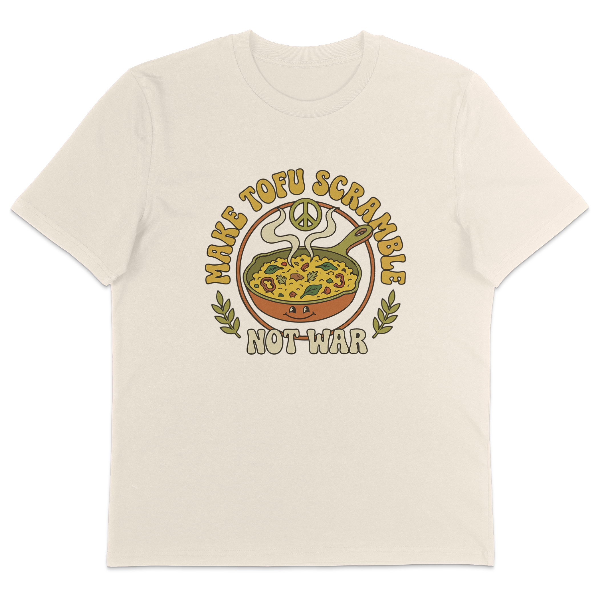 Make Tofu Scramble Not War T-Shirt