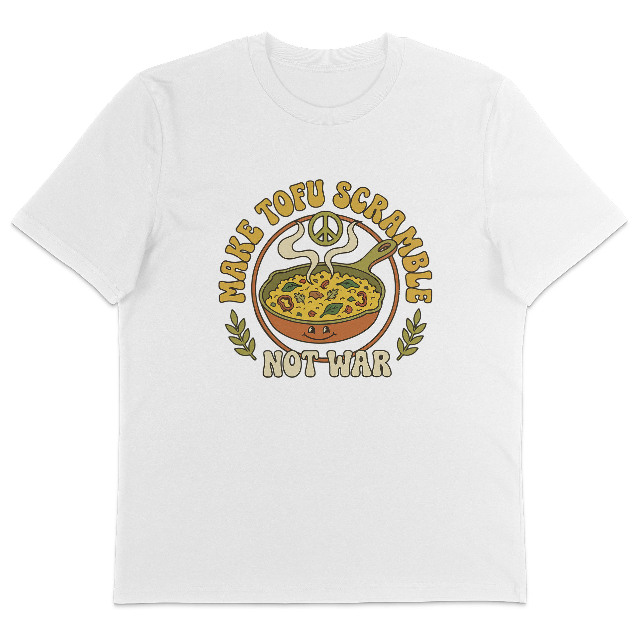Make Tofu Scramble Not War T-Shirt
