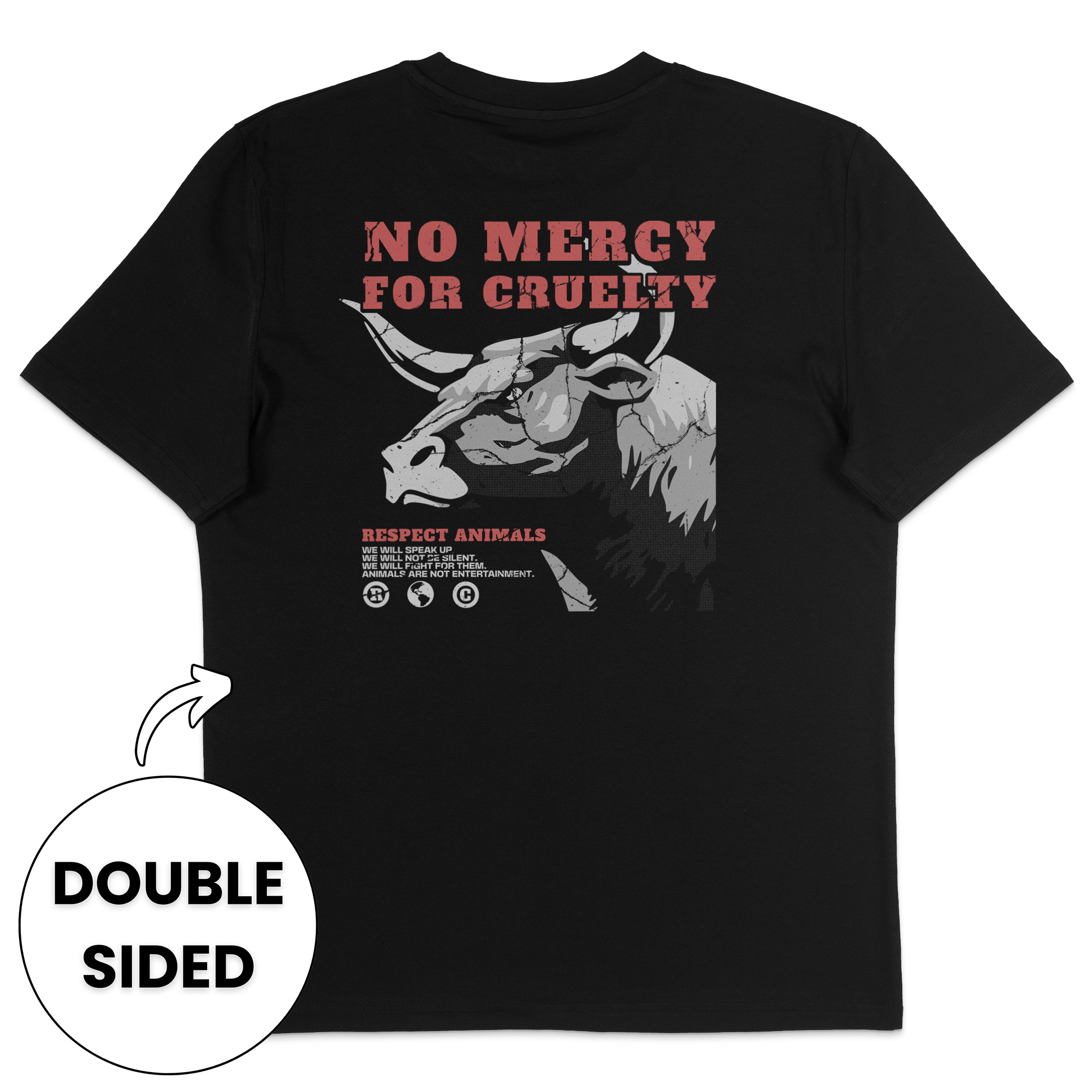 No Mercy For Cruelty Streetwear T-Shirt