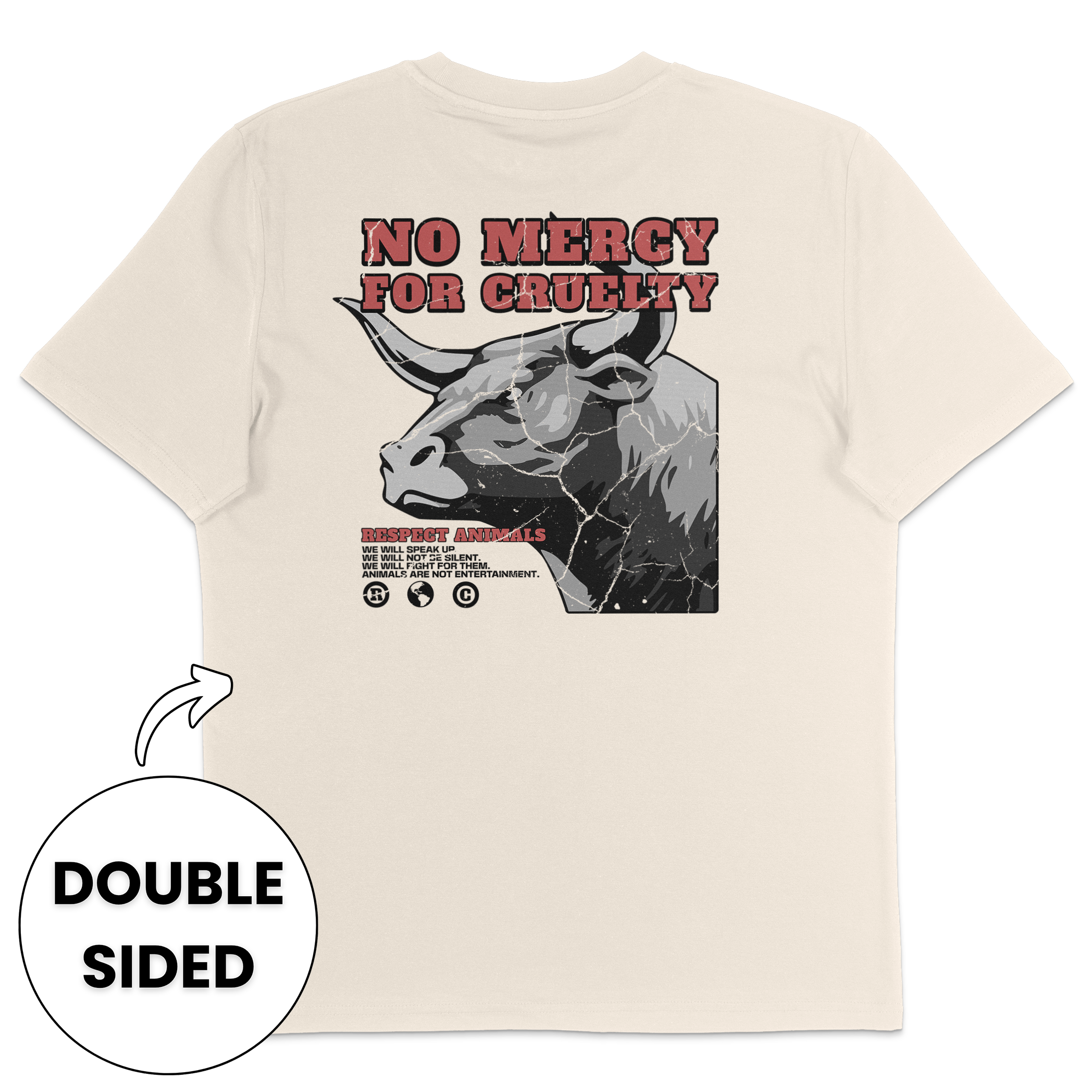 No Mercy For Cruelty Streetwear T-Shirt