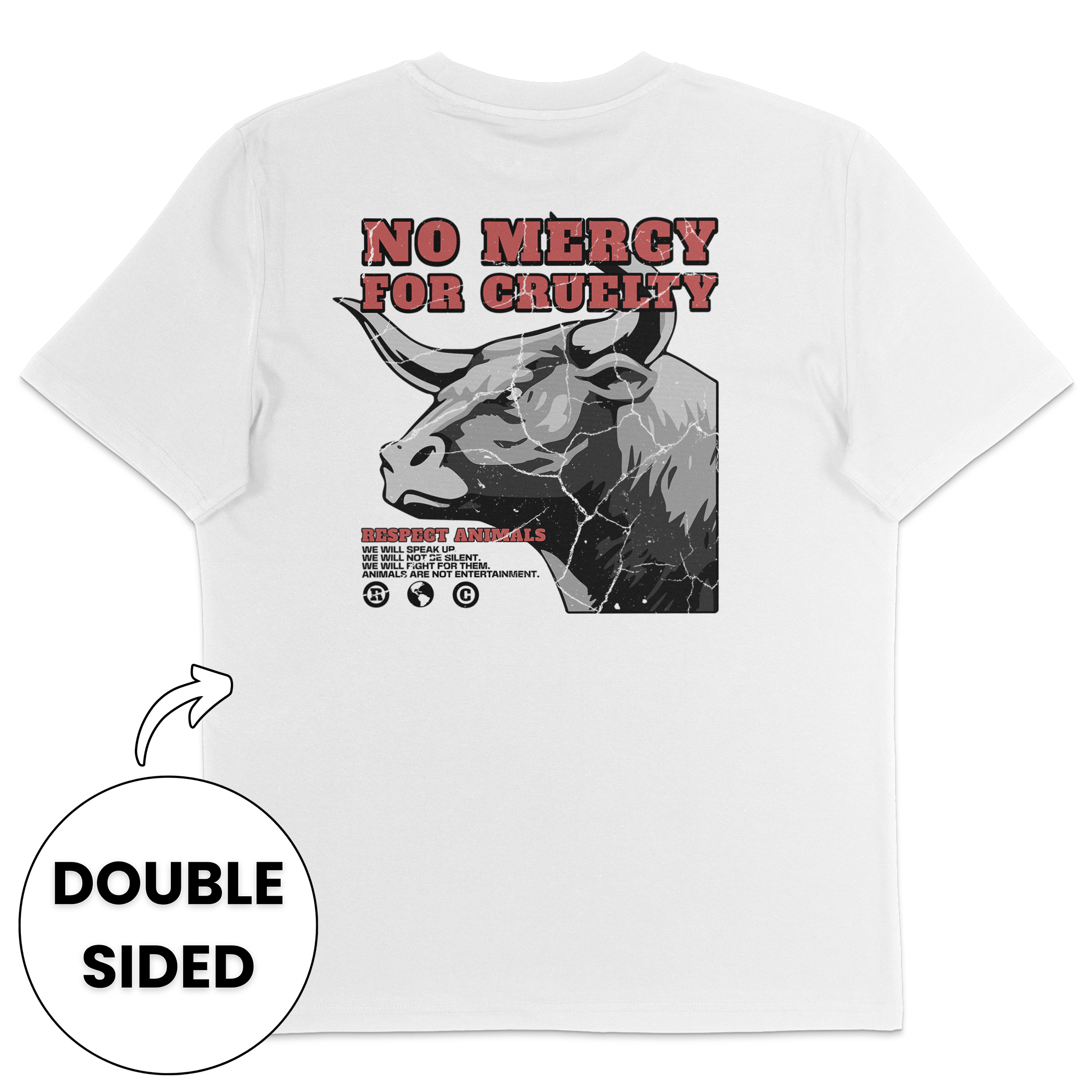 No Mercy For Cruelty Streetwear T-Shirt