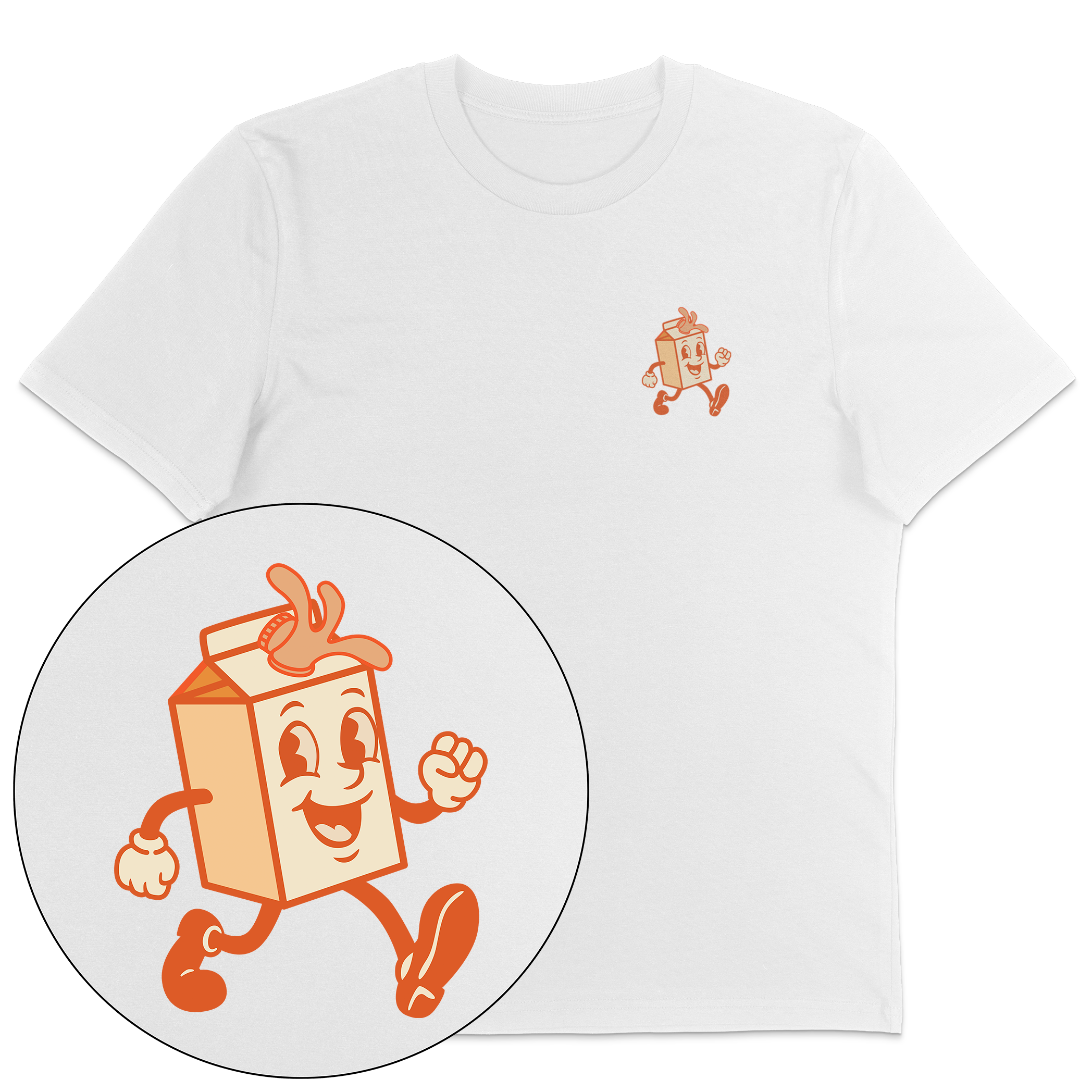 Oat Milk Streetwear T-Shirt