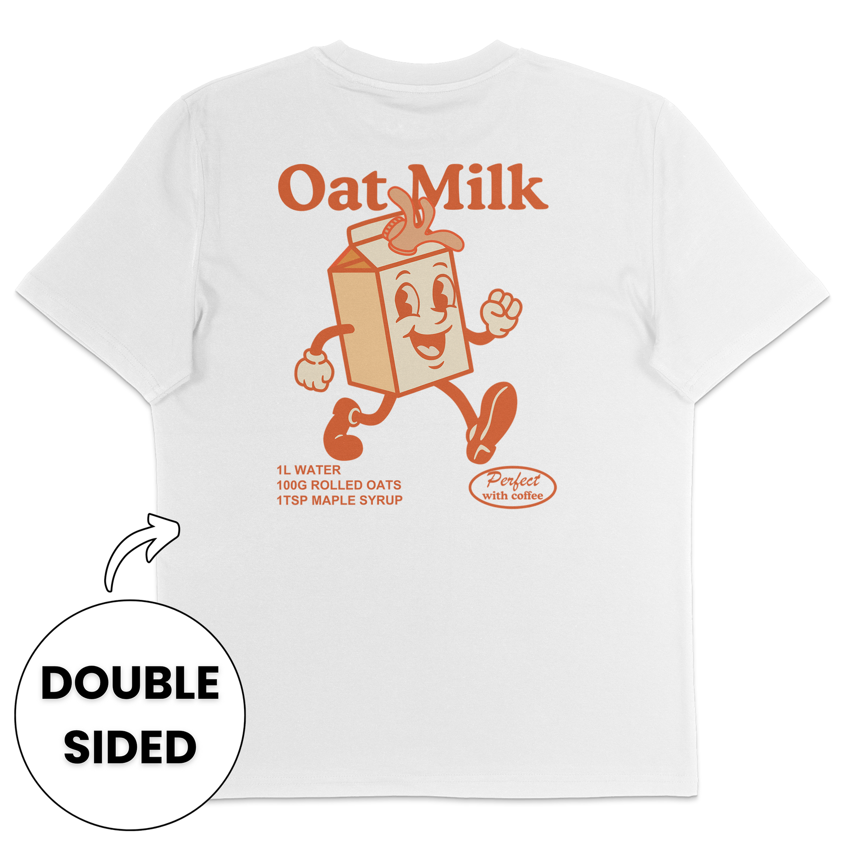 Oat Milk Streetwear T-Shirt