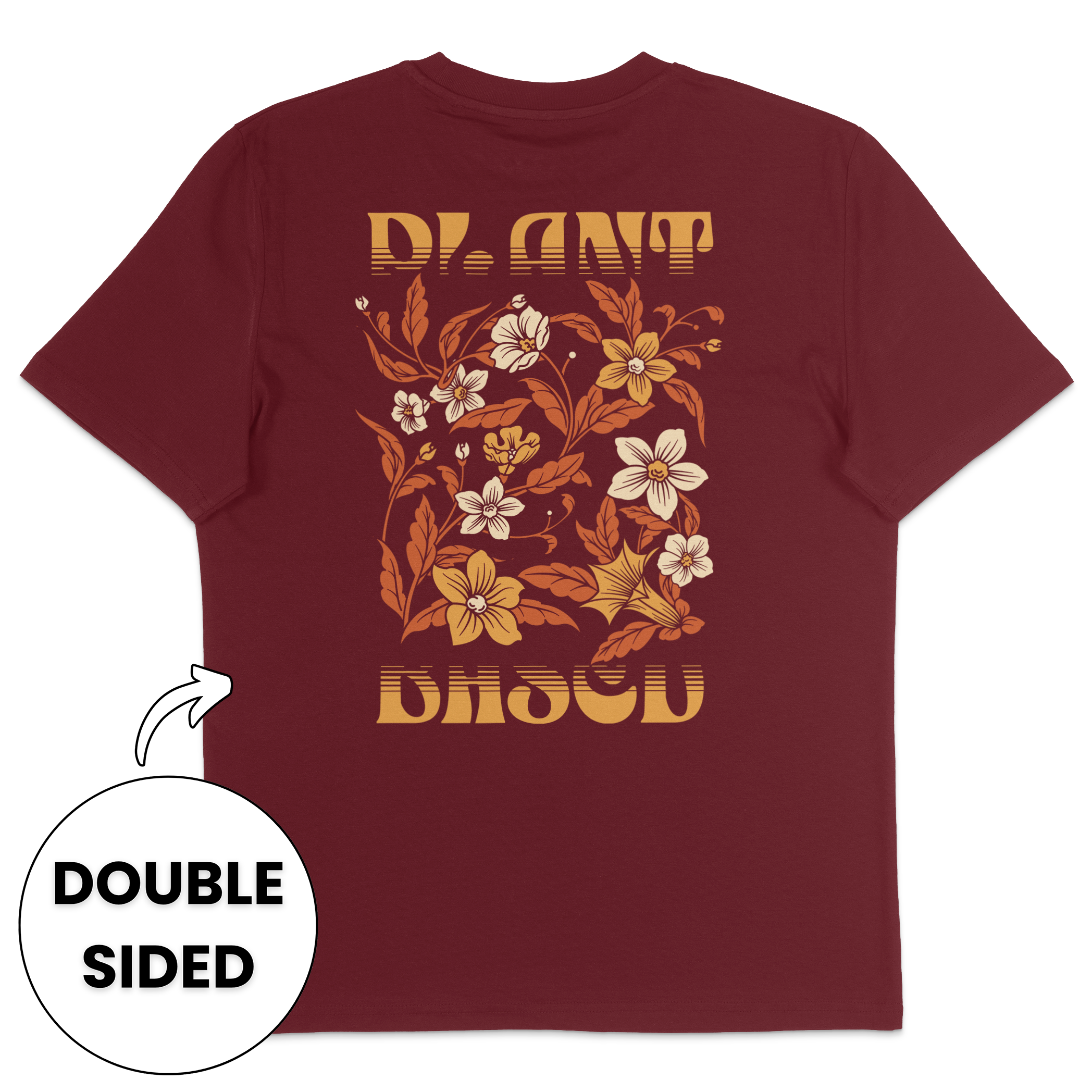 Plant-Based Flowers Streetwear T-Shirt