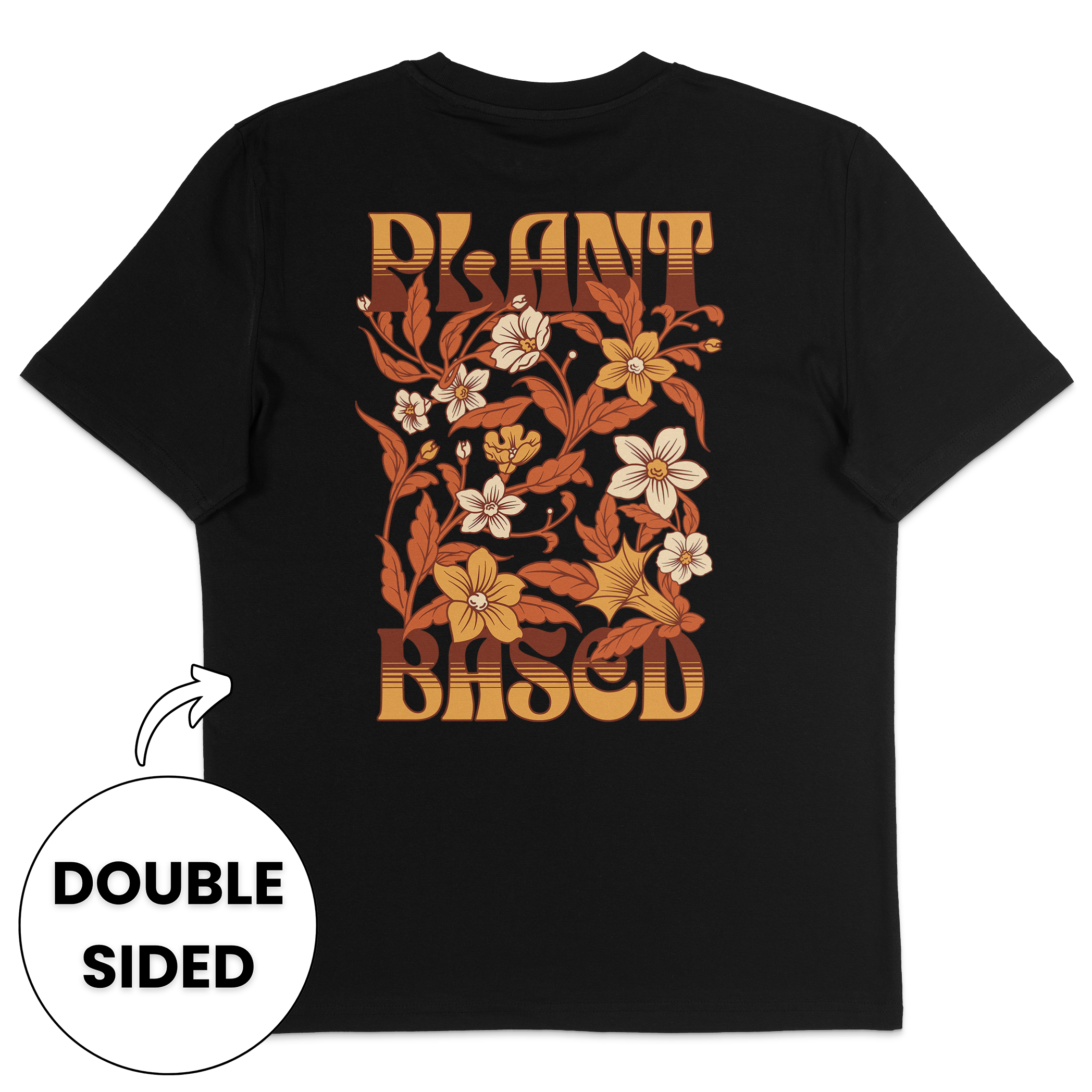 Plant-Based Flowers Streetwear T-Shirt
