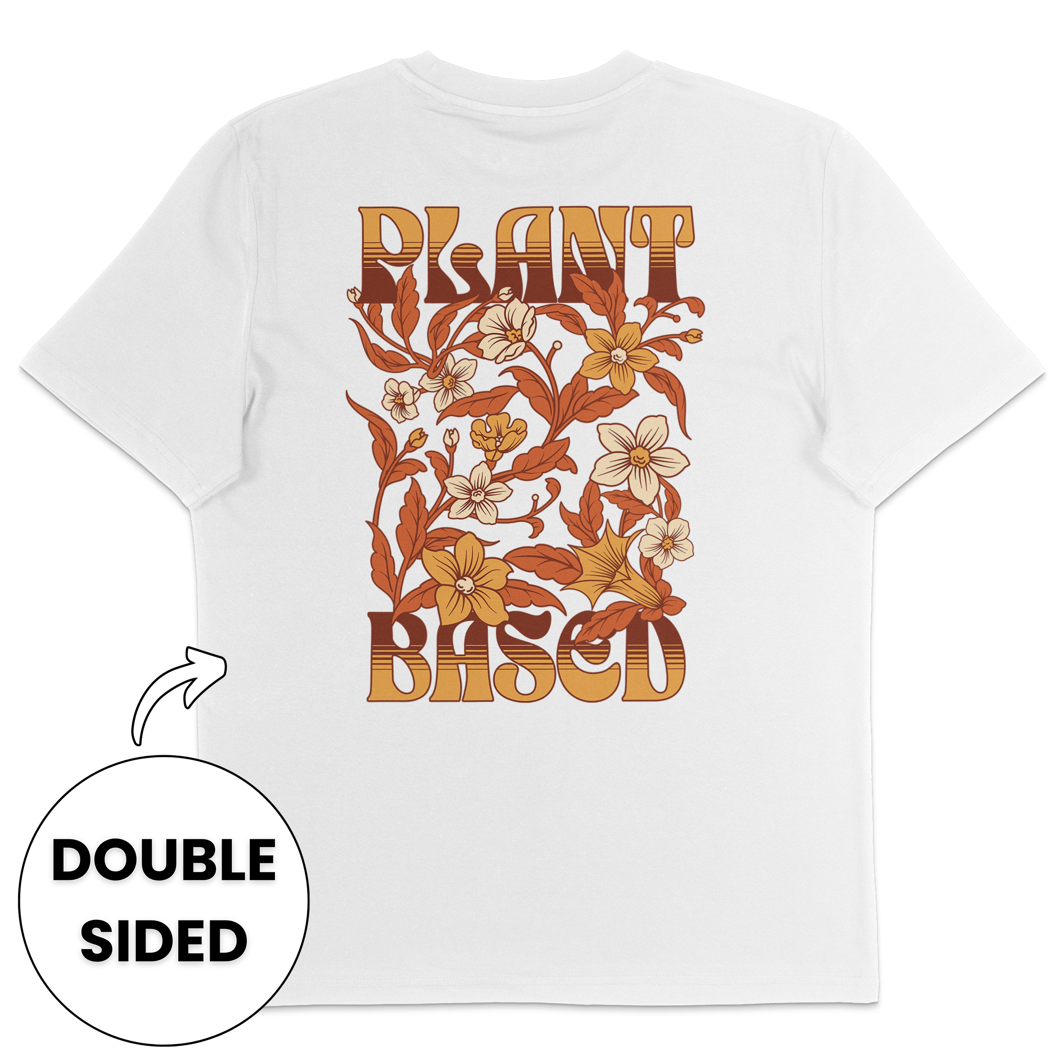 Plant-Based Flowers Streetwear T-Shirt