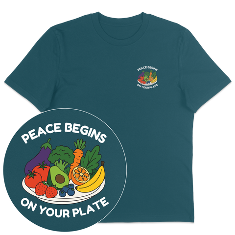 Peace Begins On Your Plate T-Shirt