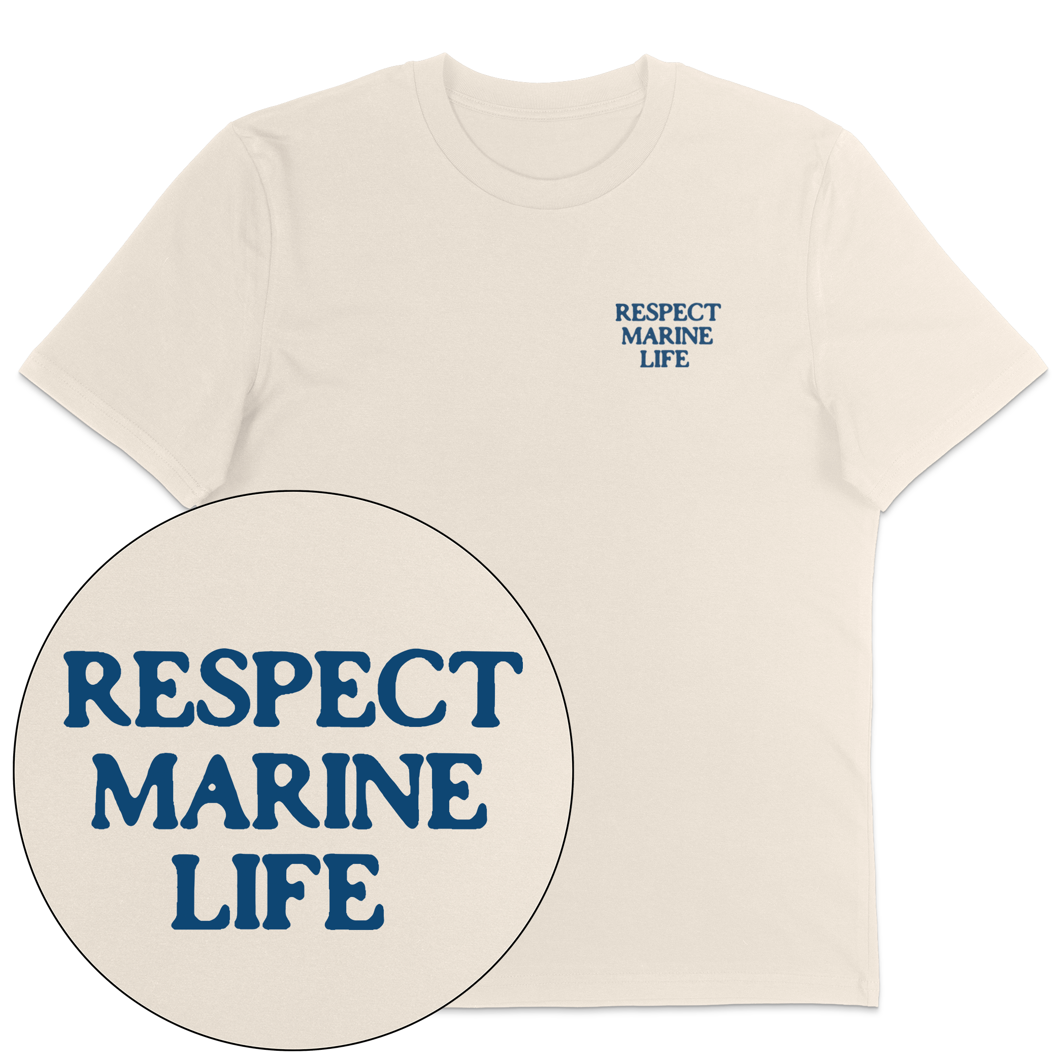 Respect Marine Life Streetwear T-Shirt