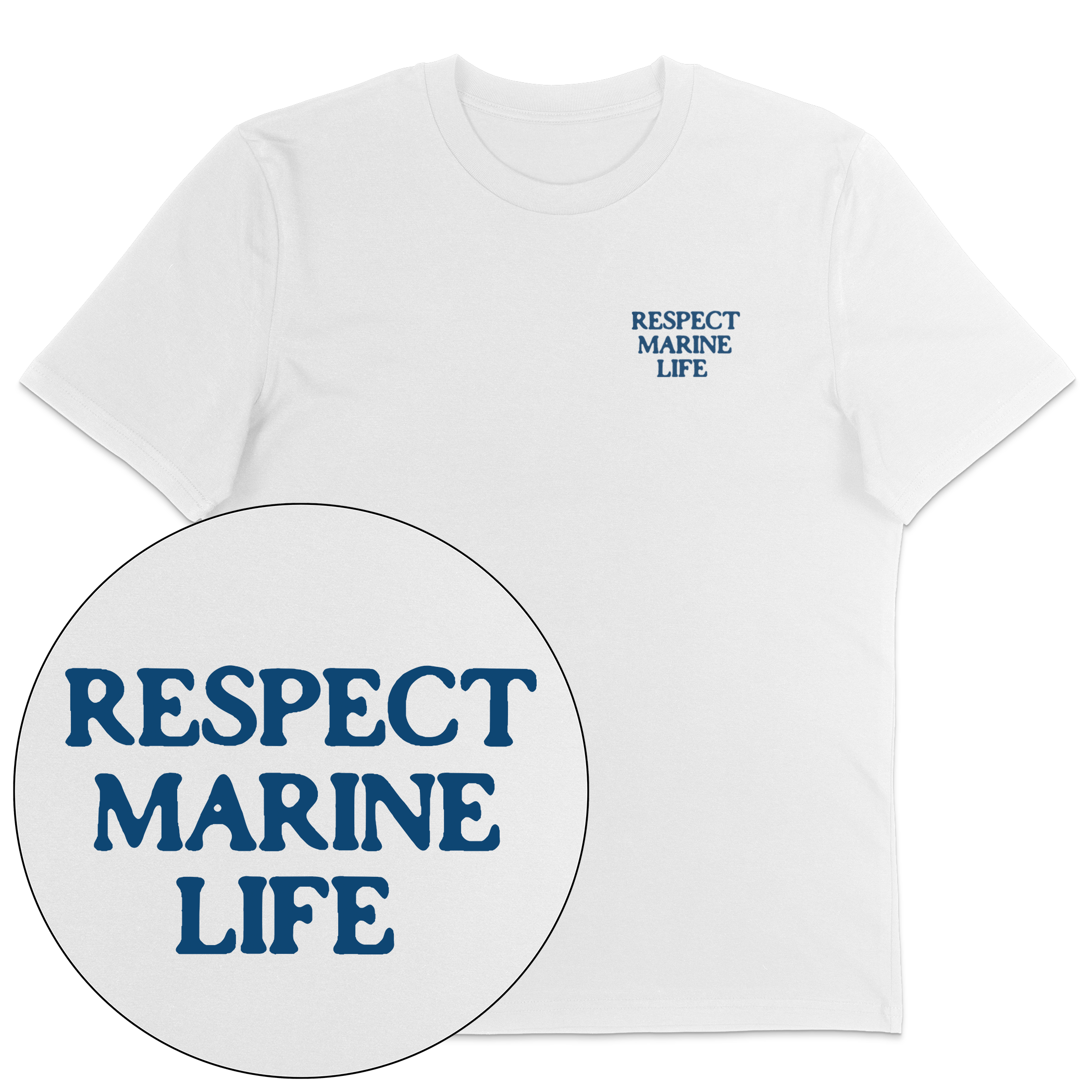 Respect Marine Life Streetwear T-Shirt