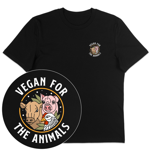Vegan For The Animals Earthlings T-Shirt