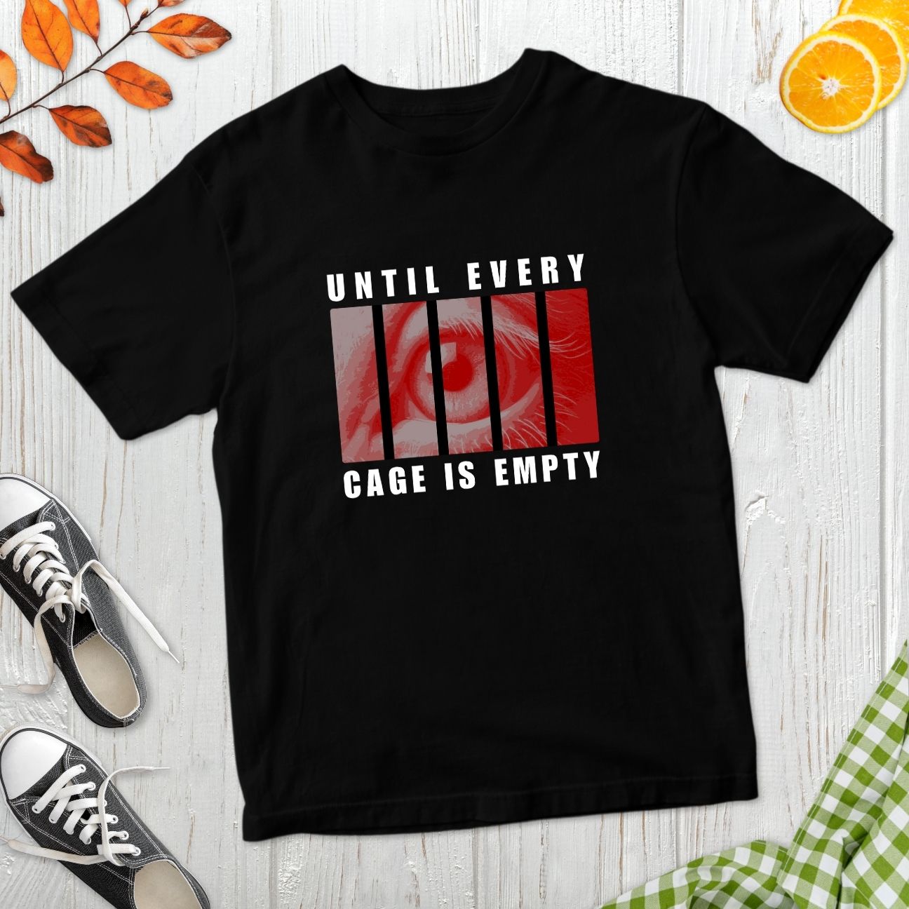 Until Every Cage Is Empty T-Shirt