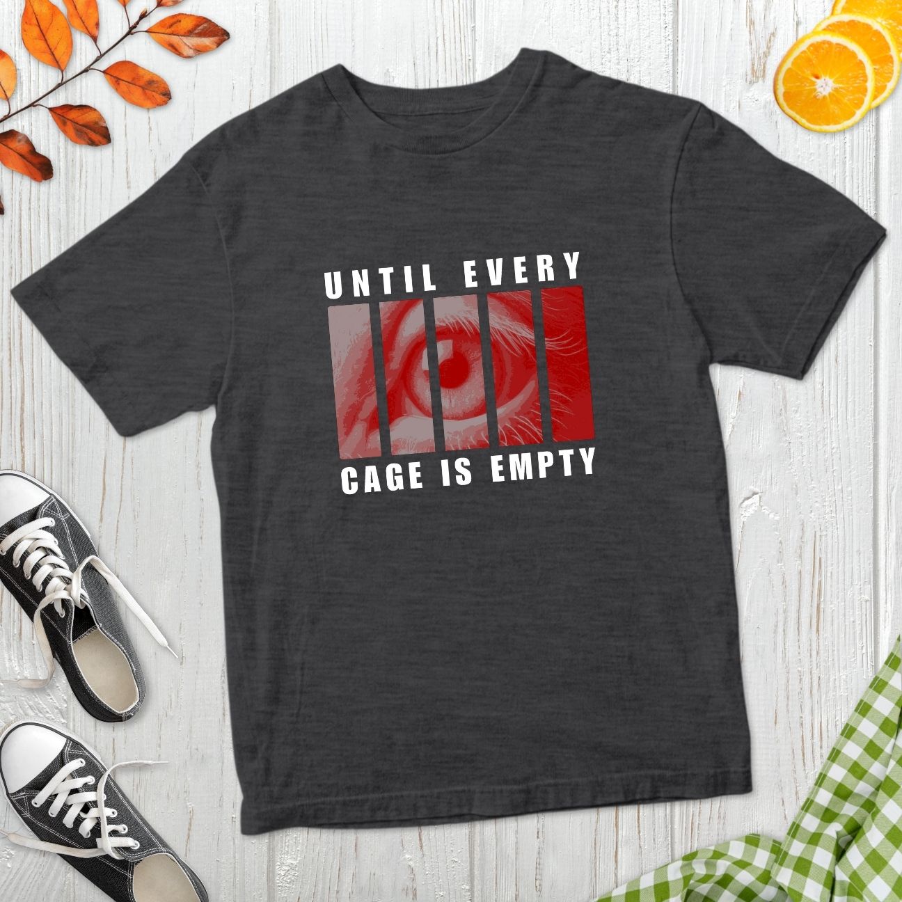 Until Every Cage Is Empty T-Shirt