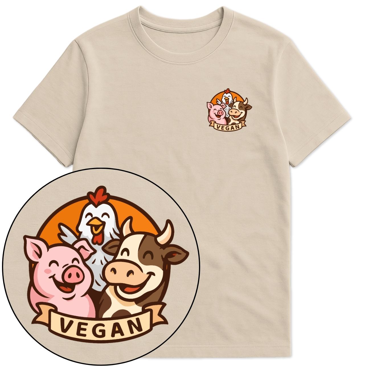 Vegan Animals T-Shirt
