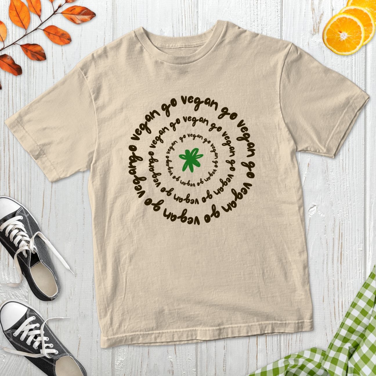 Vegan Circle Of Life T-Shirt