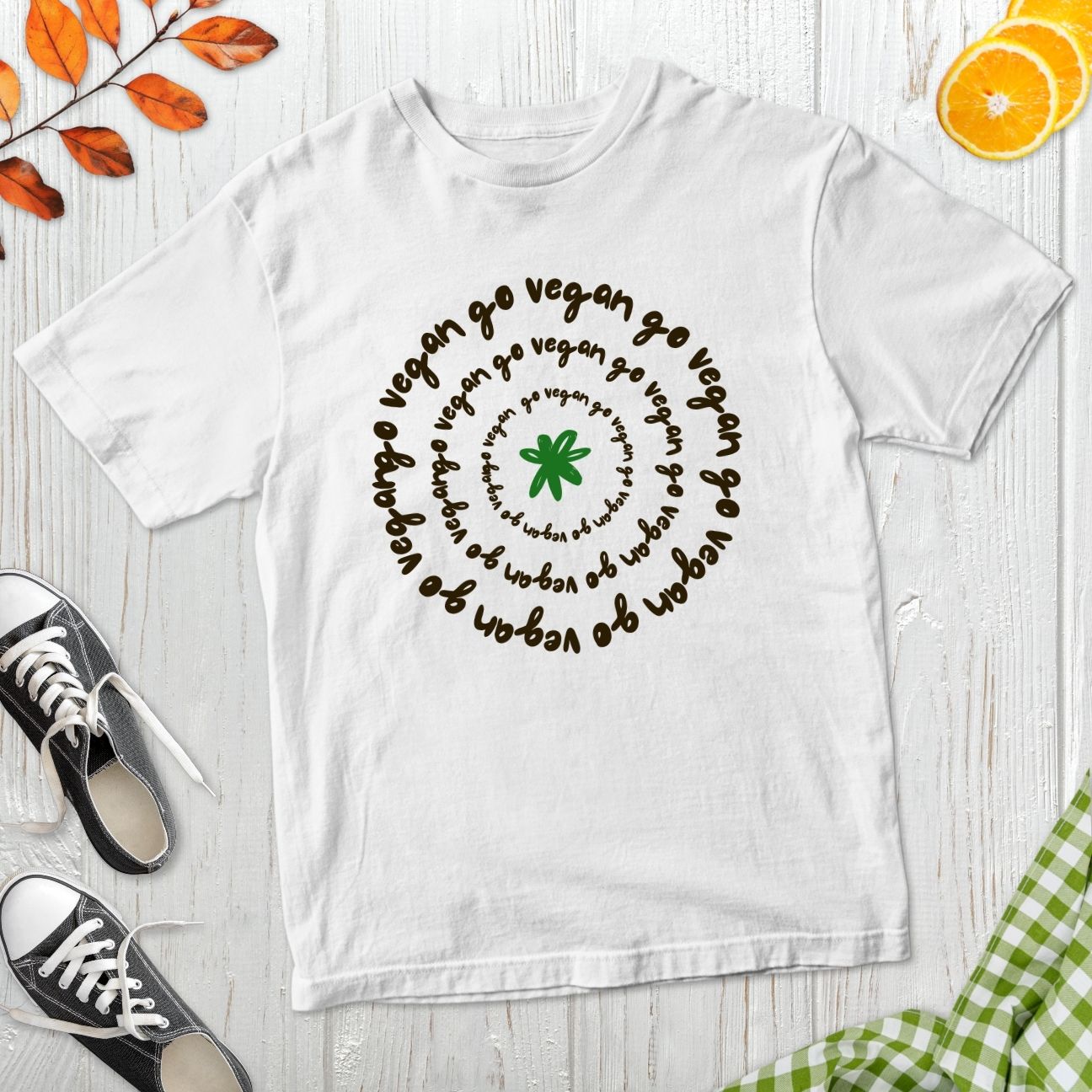 Vegan Circle Of Life T-Shirt