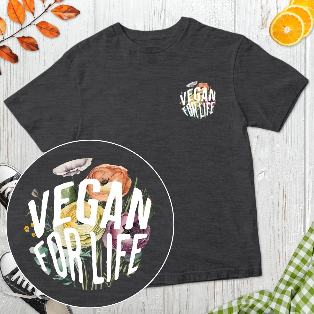 Vegan For Life T-Shirt