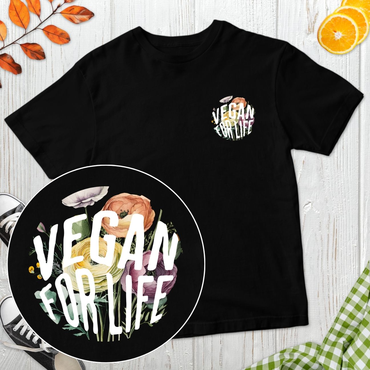 Vegan For Life T-Shirt