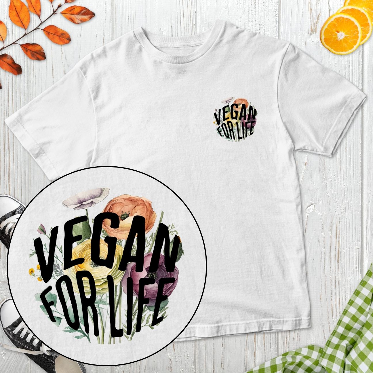 Vegan For Life T-Shirt