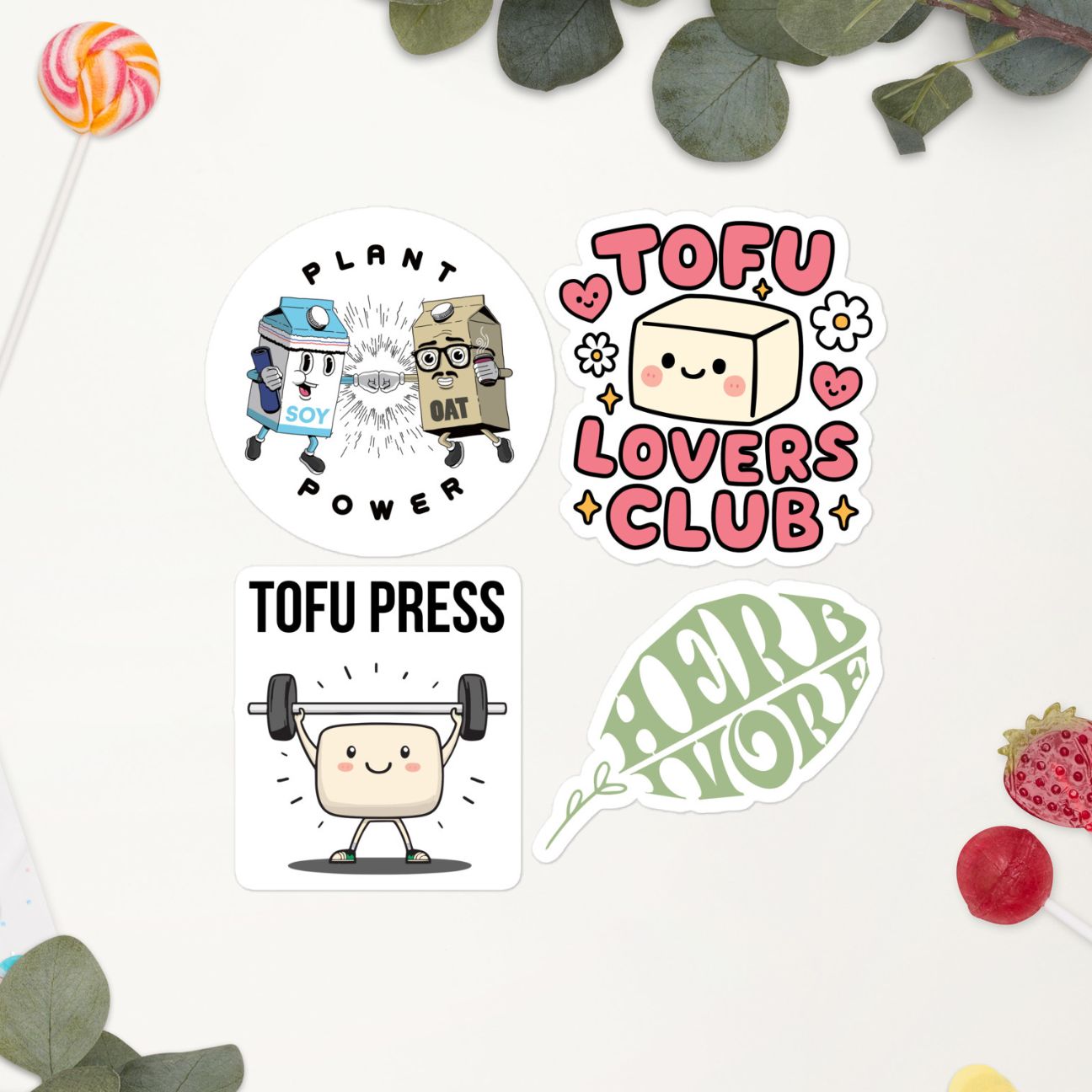 Plant-Based Generation Sticker Sheet