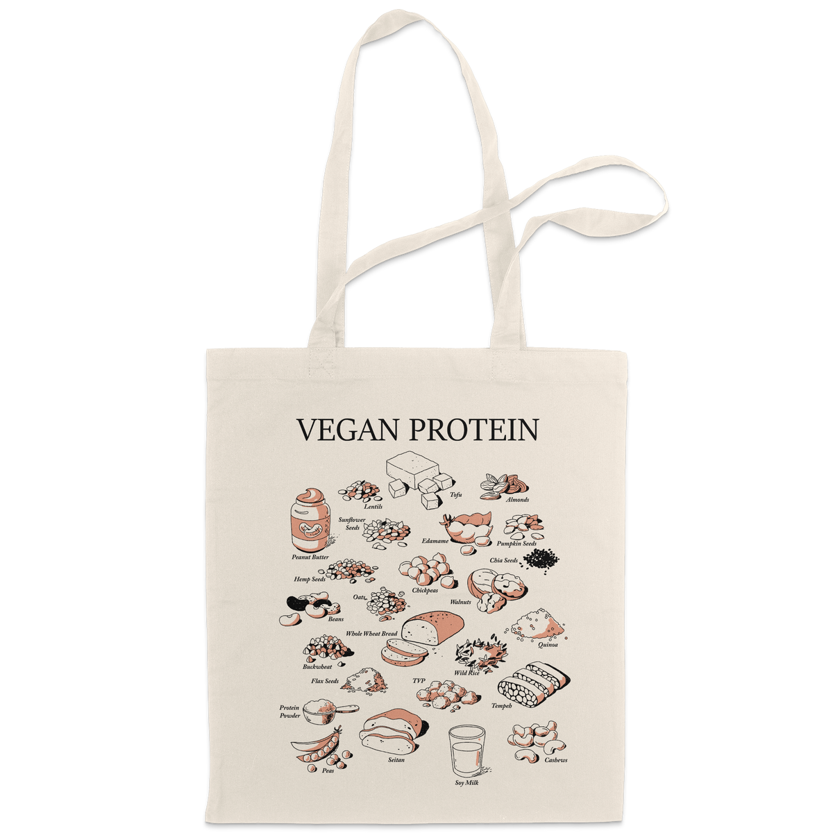 Vegan Protein Tote Bag