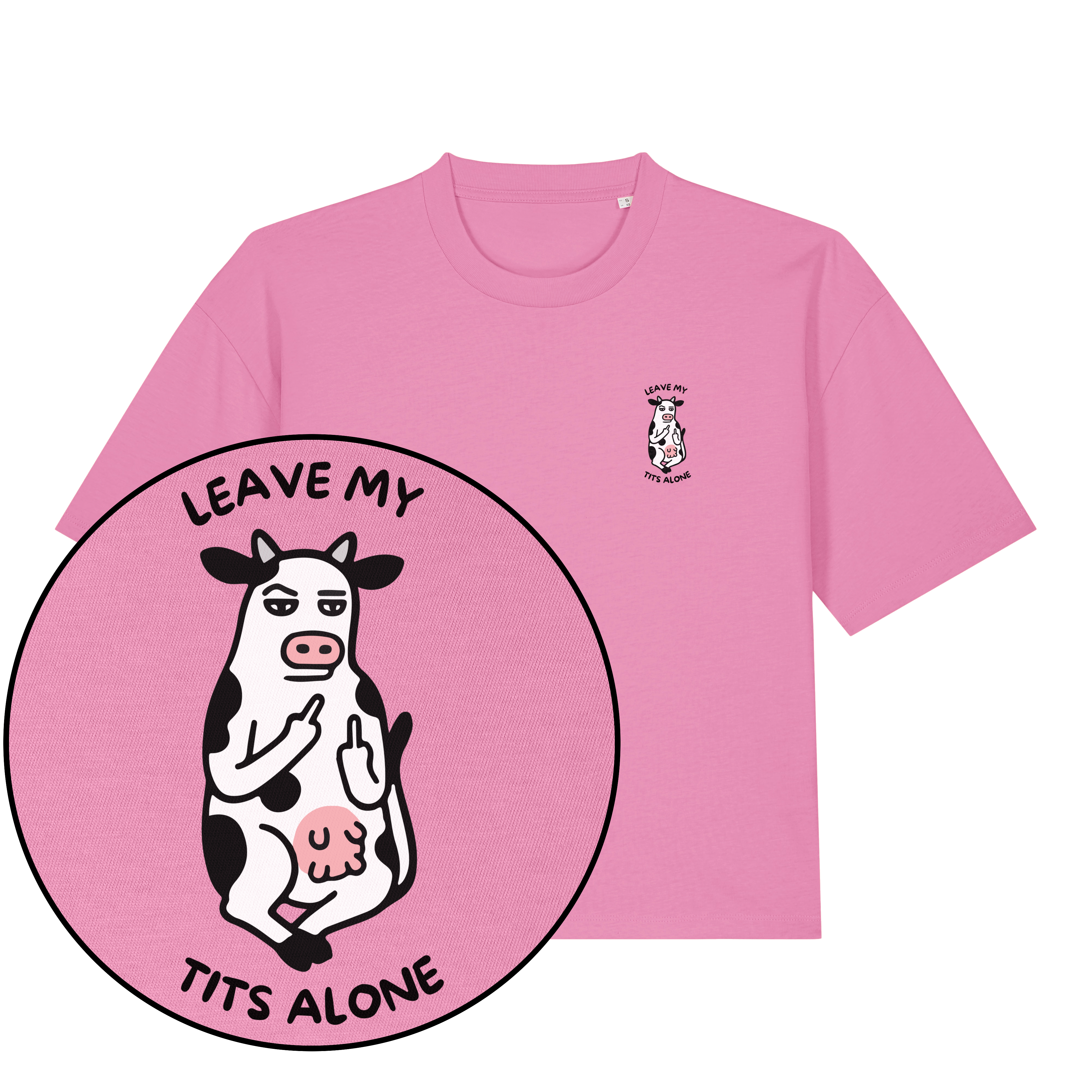 Leave My Tits Alone Women's Boxy T-Shirt