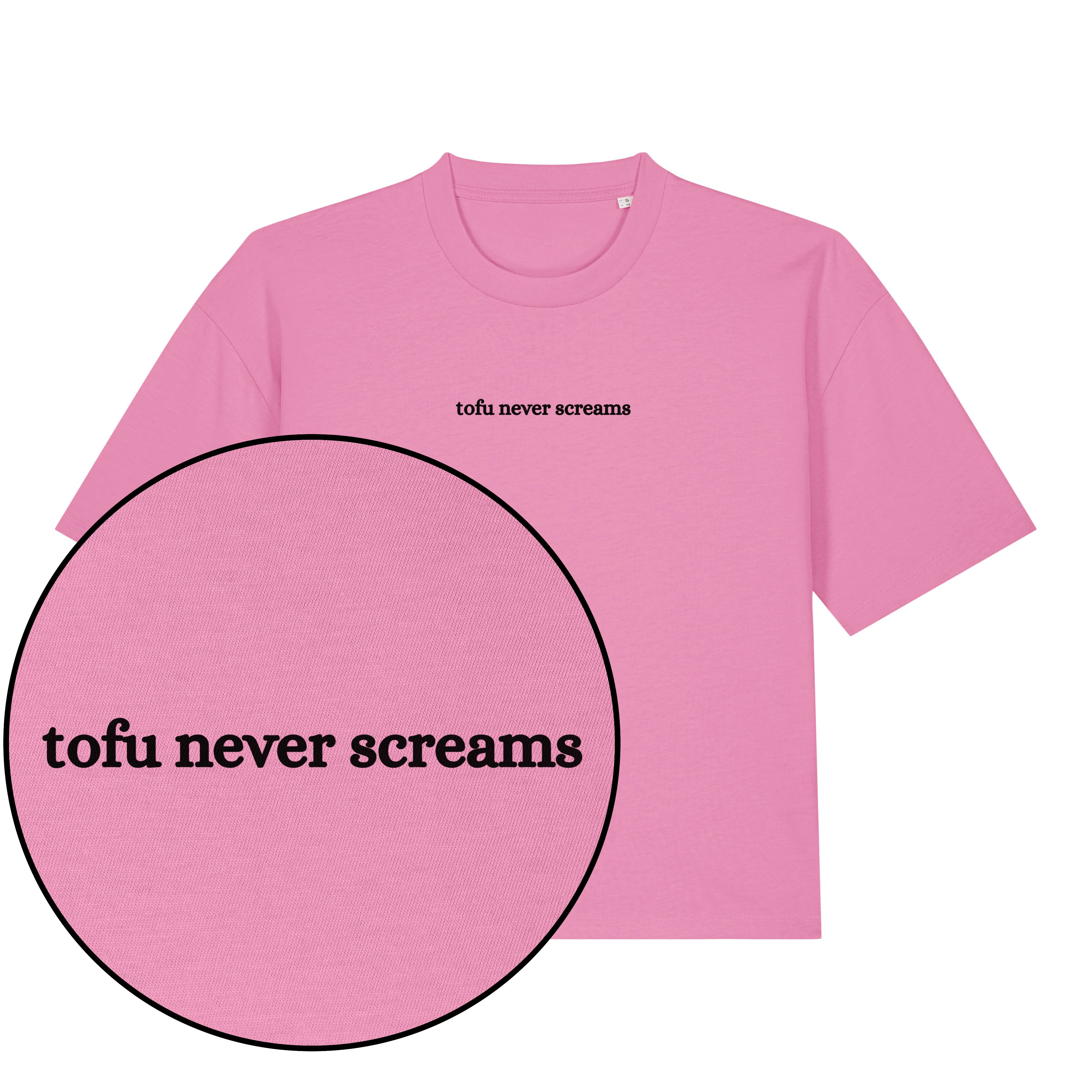 Tofu Never Screams Women's Boxy T-Shirt