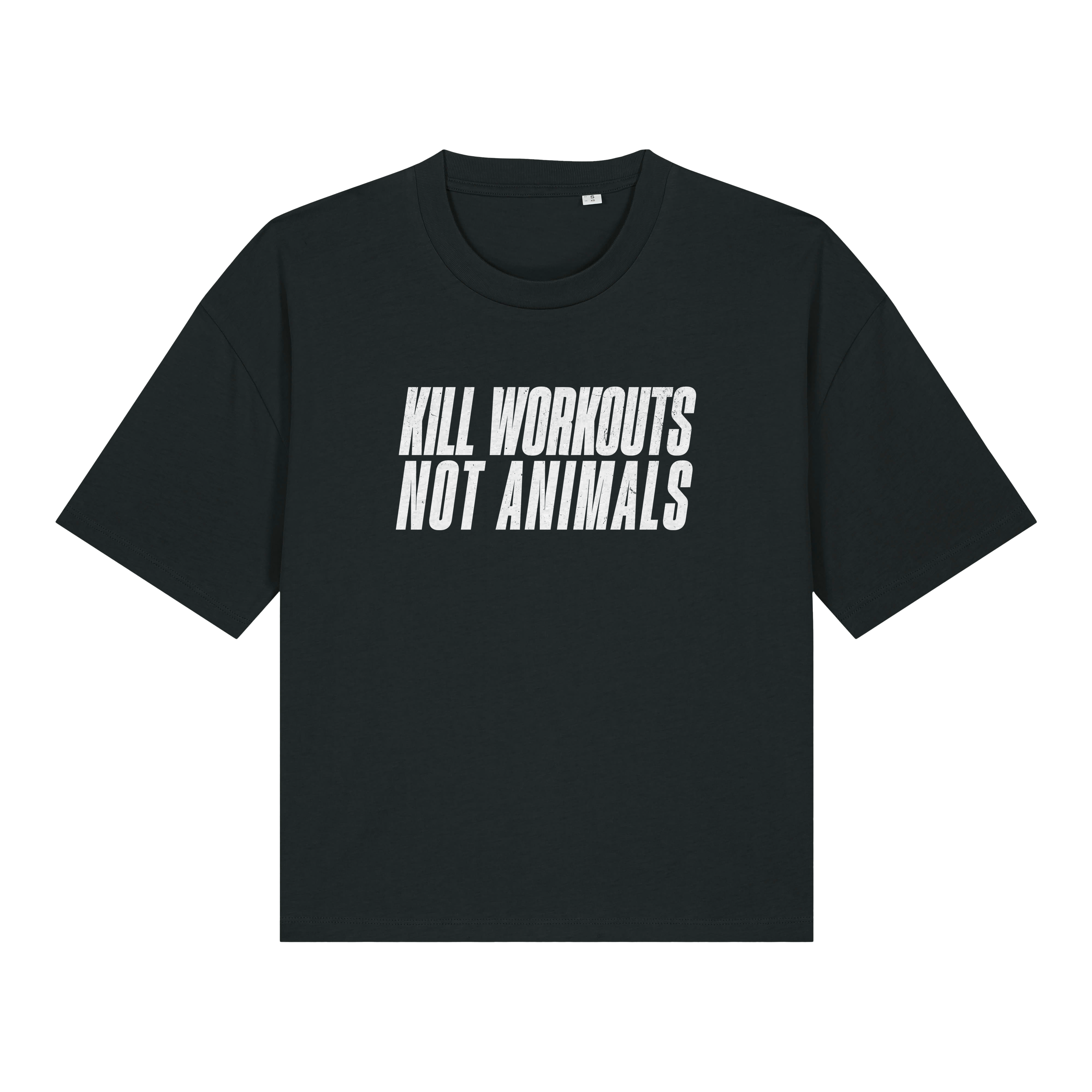 Kill Workouts Not Animals Women's Boxy T-Shirt
