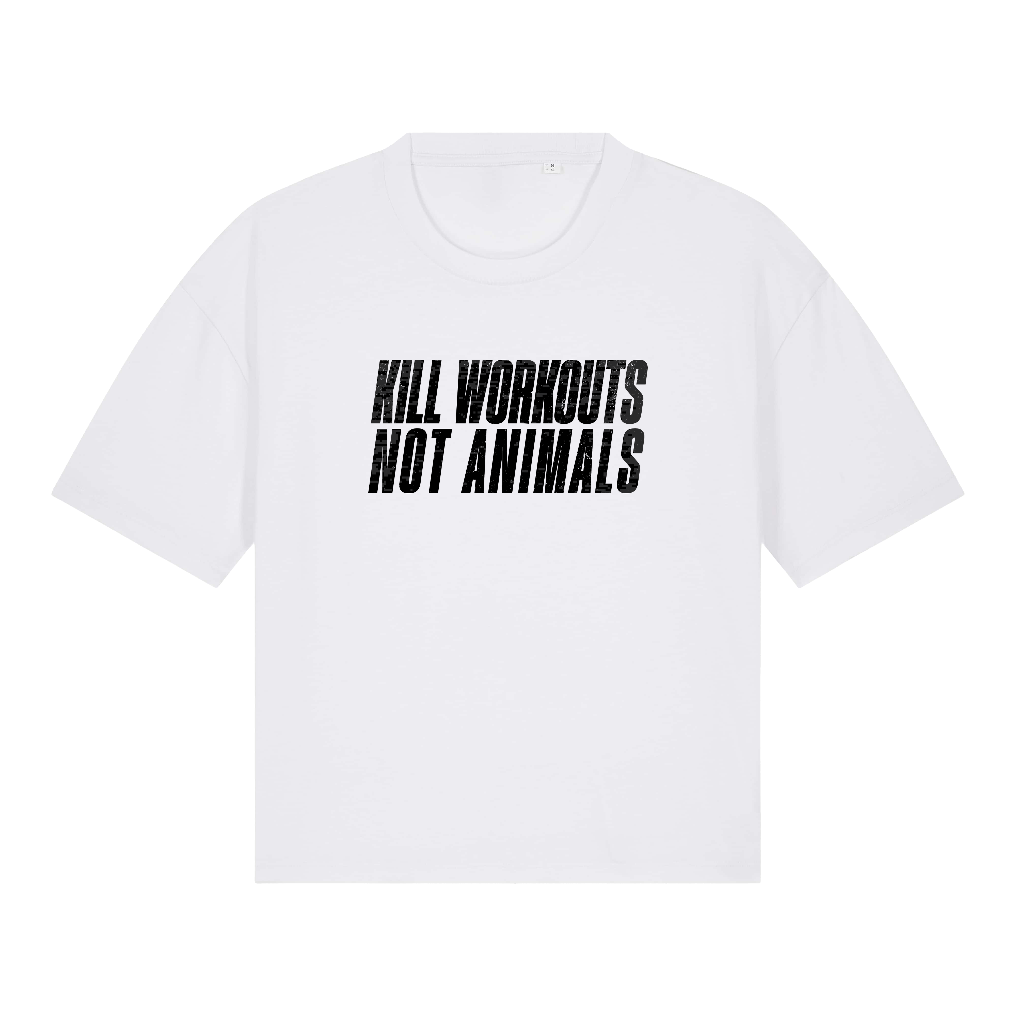 Kill Workouts Not Animals Women's Boxy T-Shirt