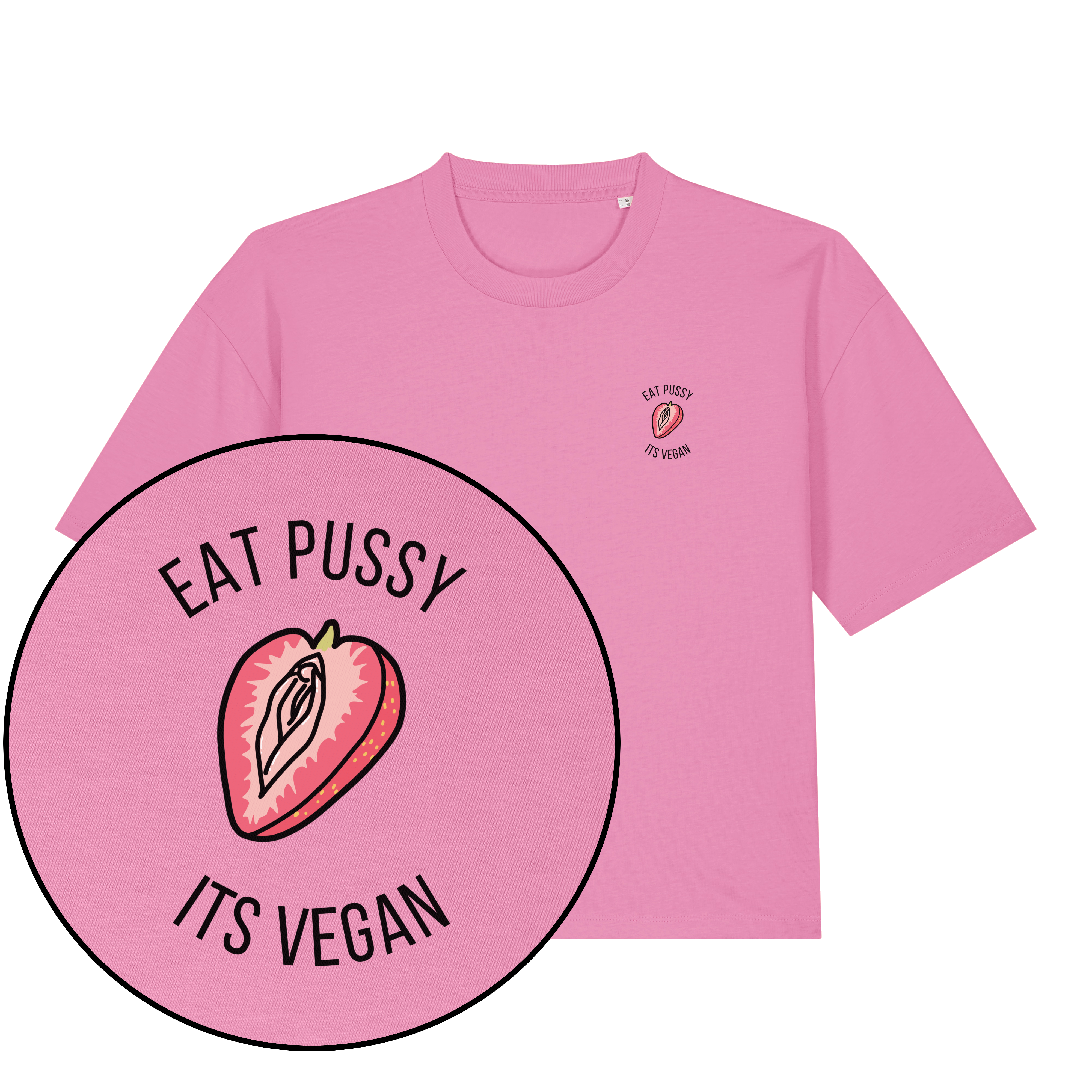 Eat Pussy It's Vegan Women's Boxy T-Shirt