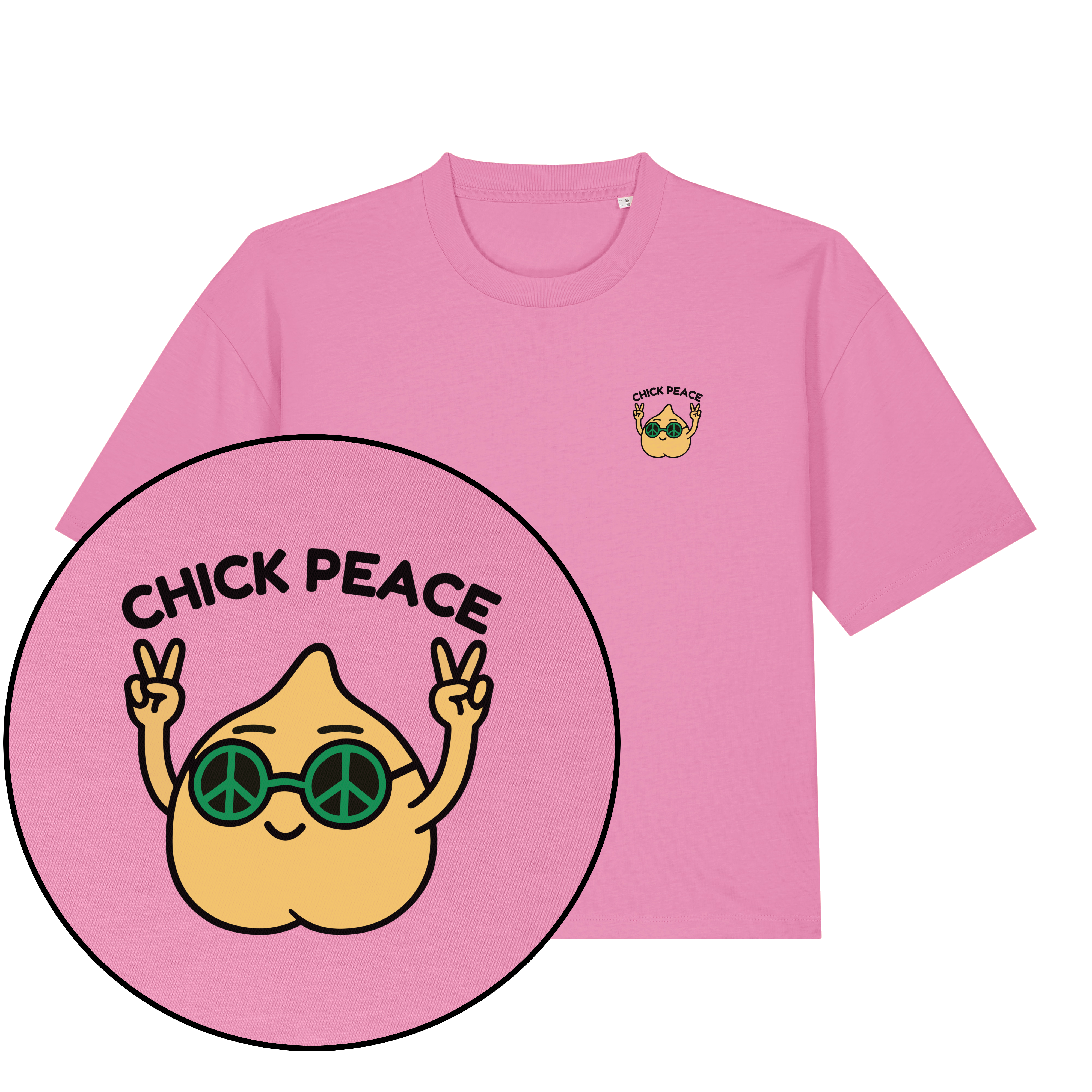 Chick Peace Women's Boxy T-Shirt