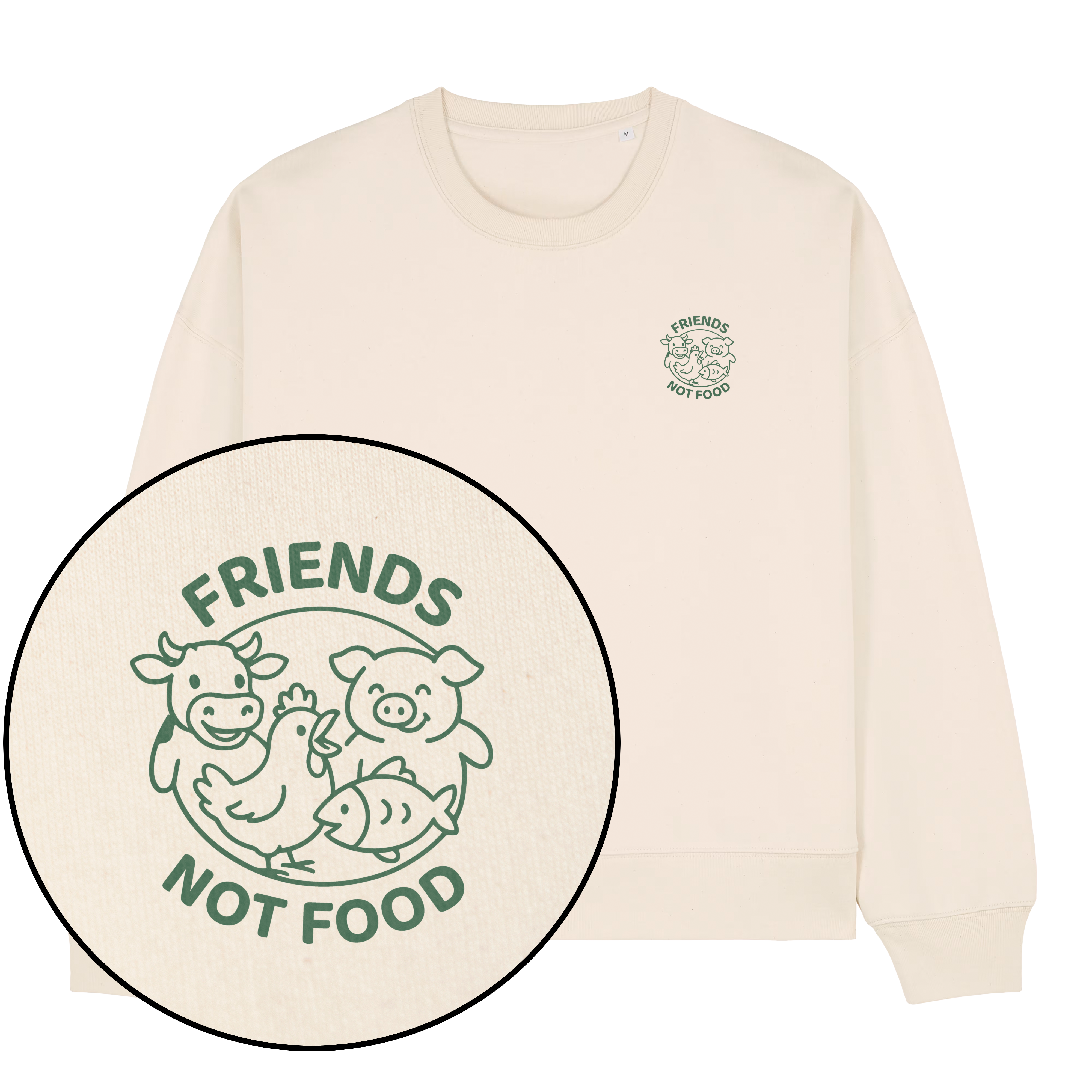 Friends Not Food Women's Sweatshirt