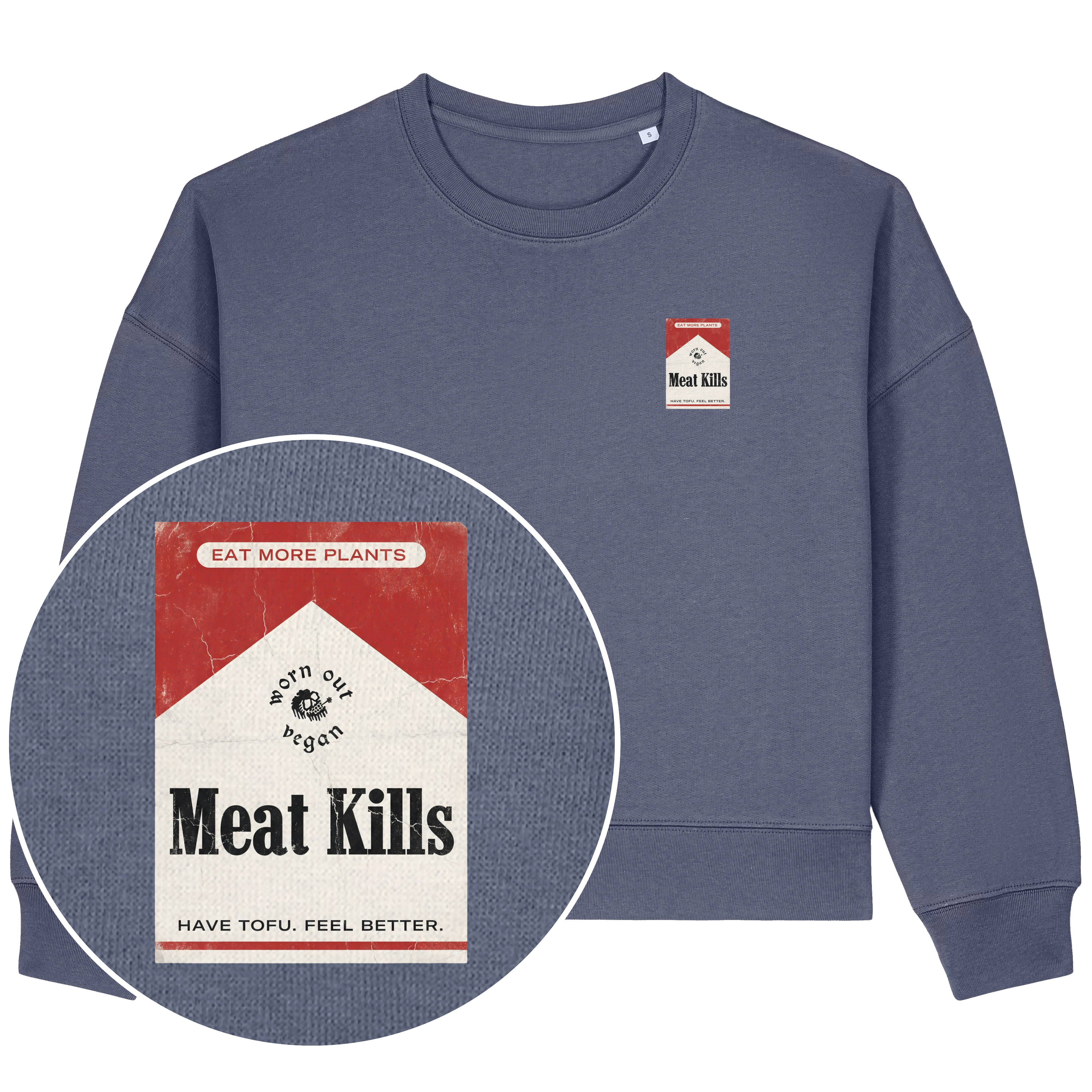 Meat Kills Women's Sweatshirt