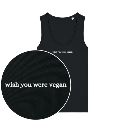 Wish You Were Vegan Women's Tank Top