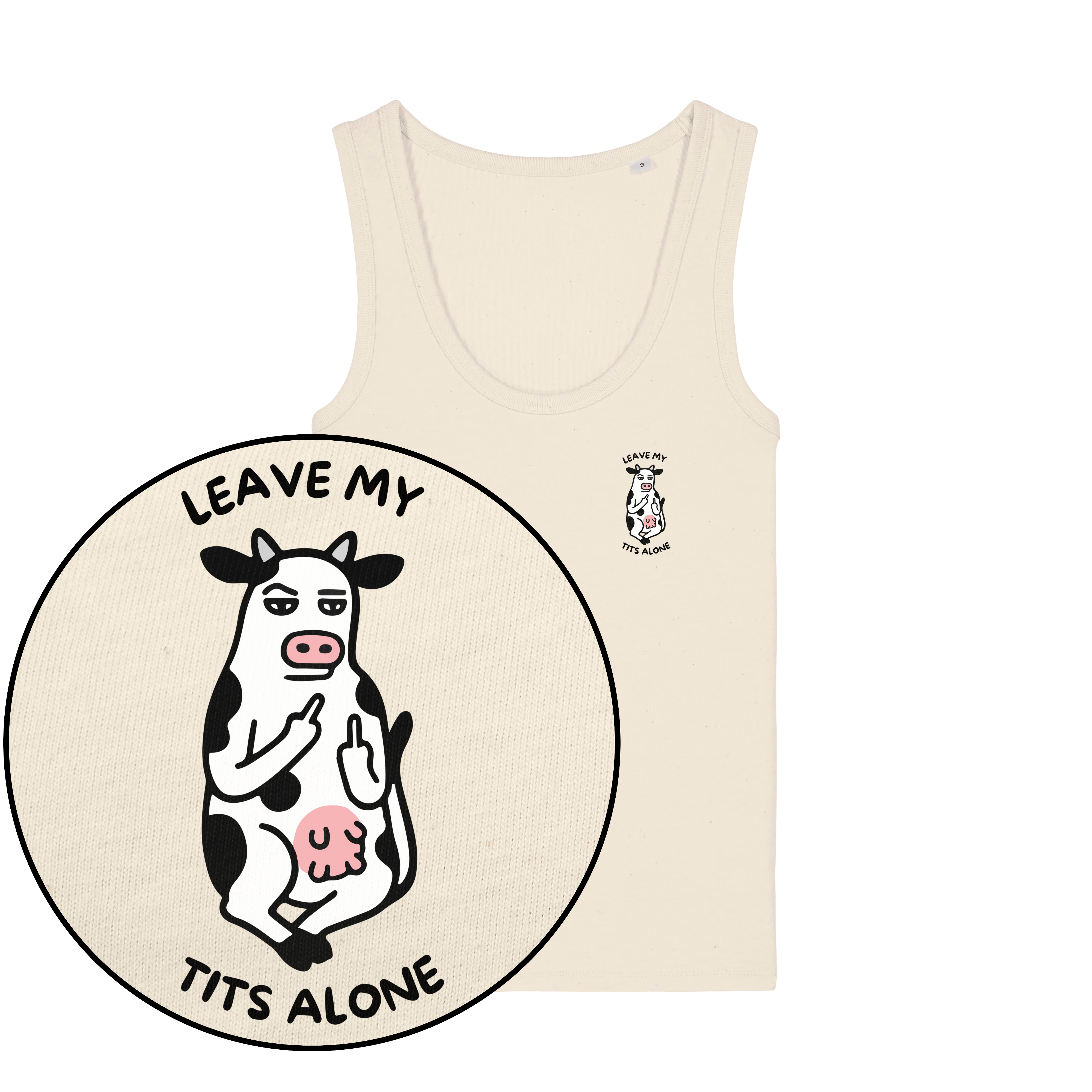 Leave My Tits Alone Women's Tank Top