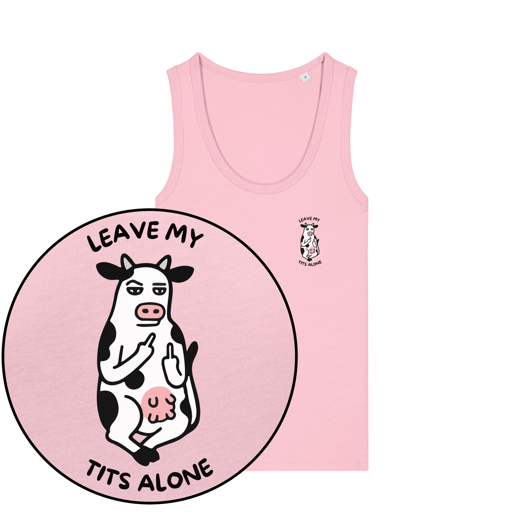 Leave My Tits Alone Women's Tank Top