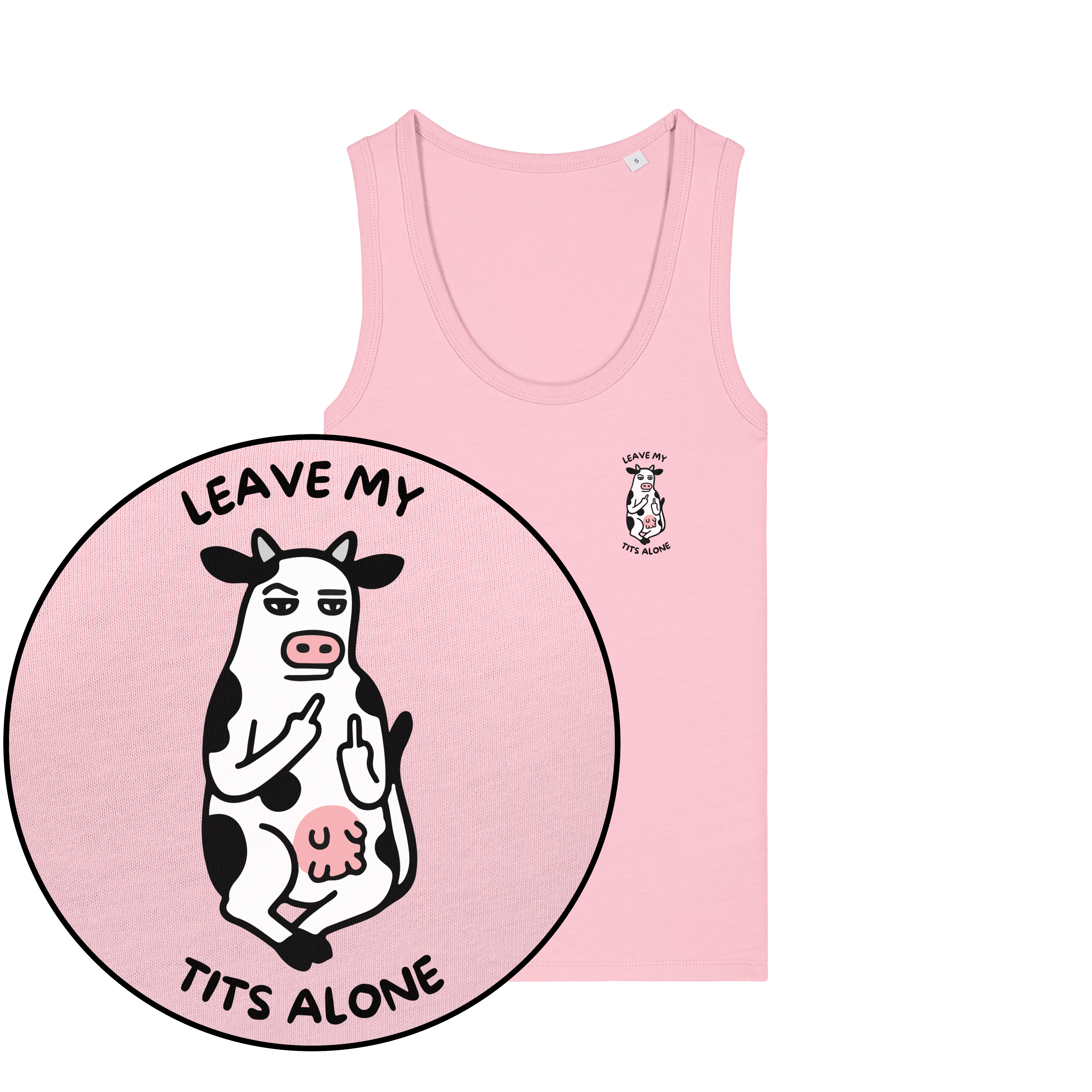 Leave My Tits Alone Women's Tank Top
