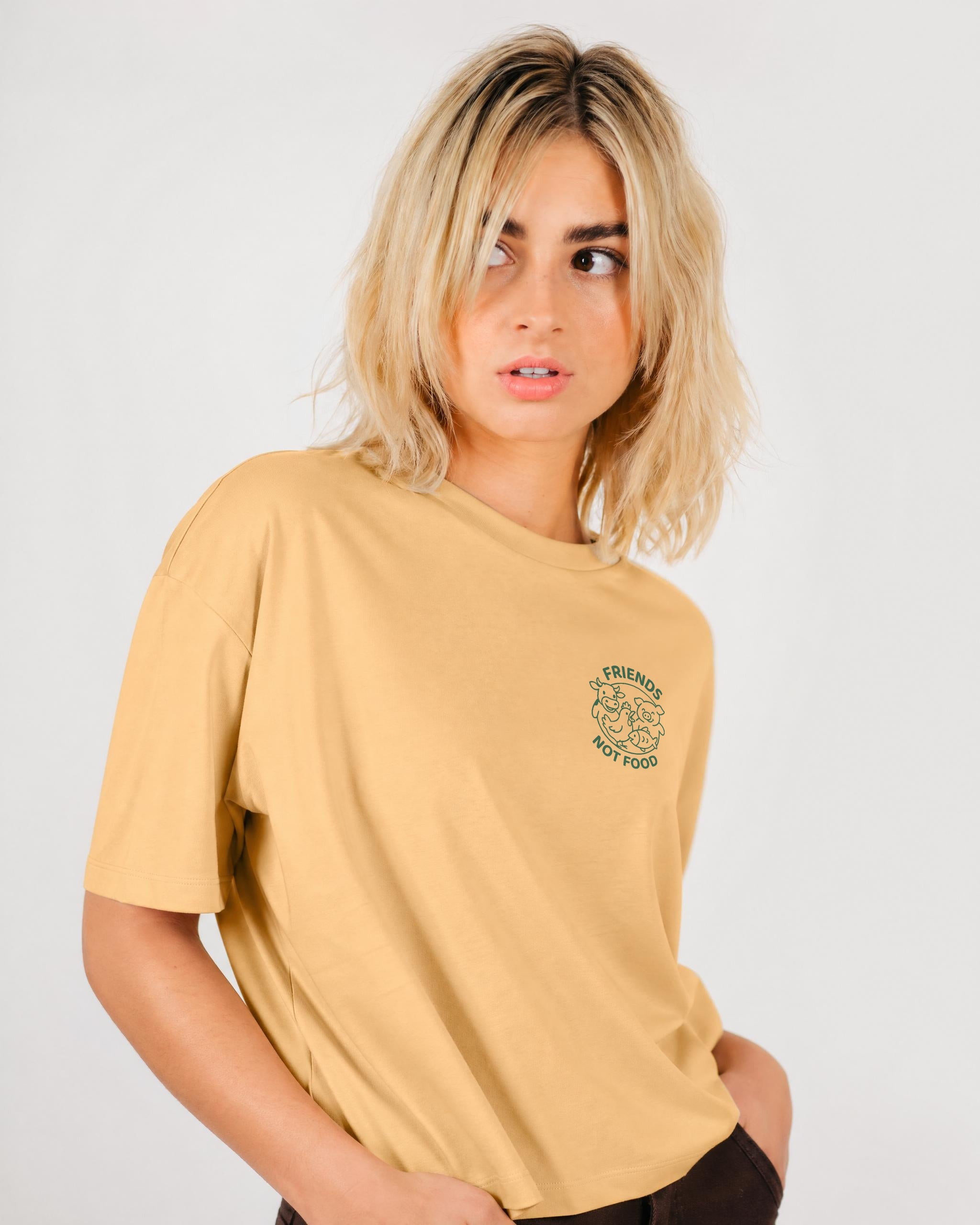 Friends Not Food Women's Boxy T-Shirt