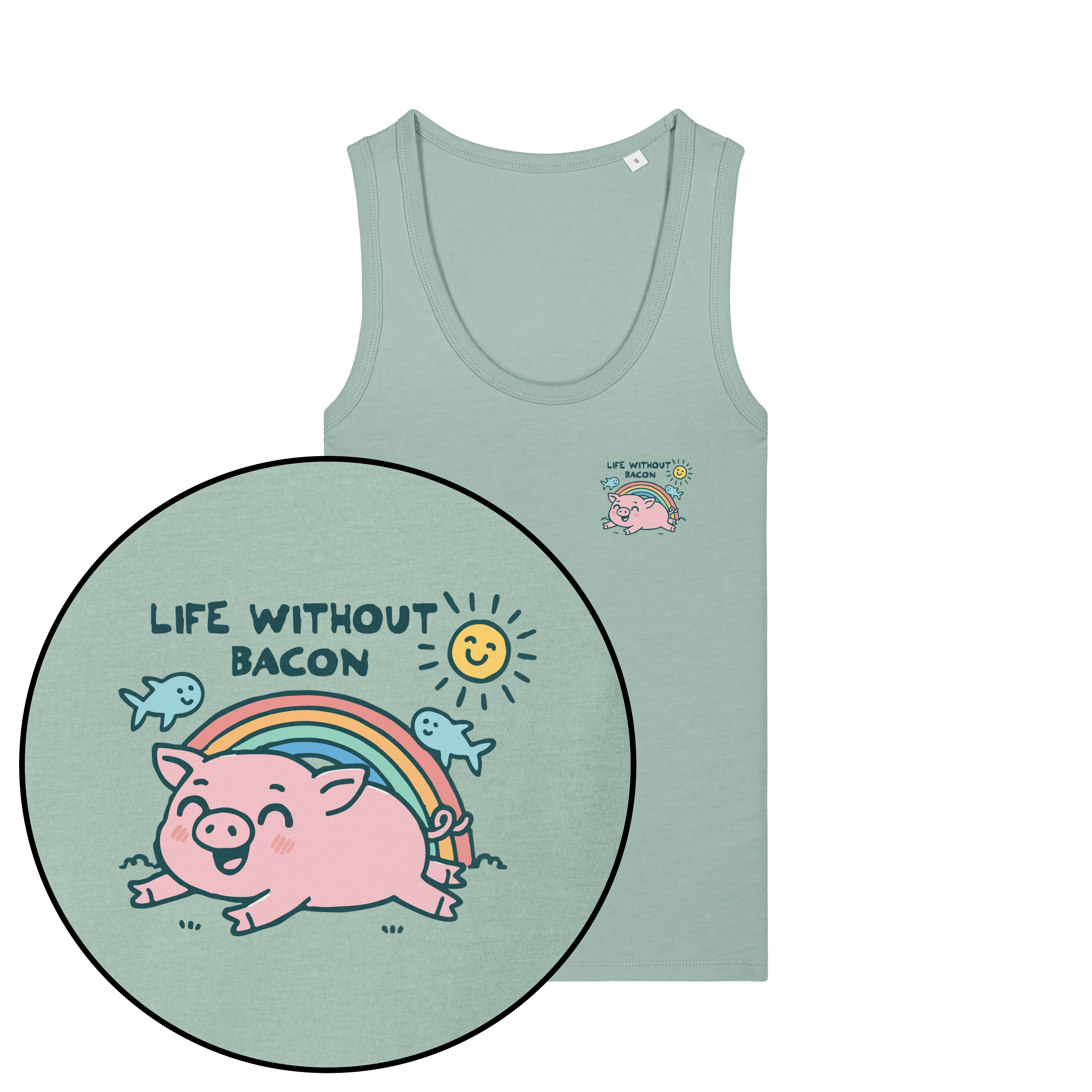 Life Without Bacon Women's Tank Top