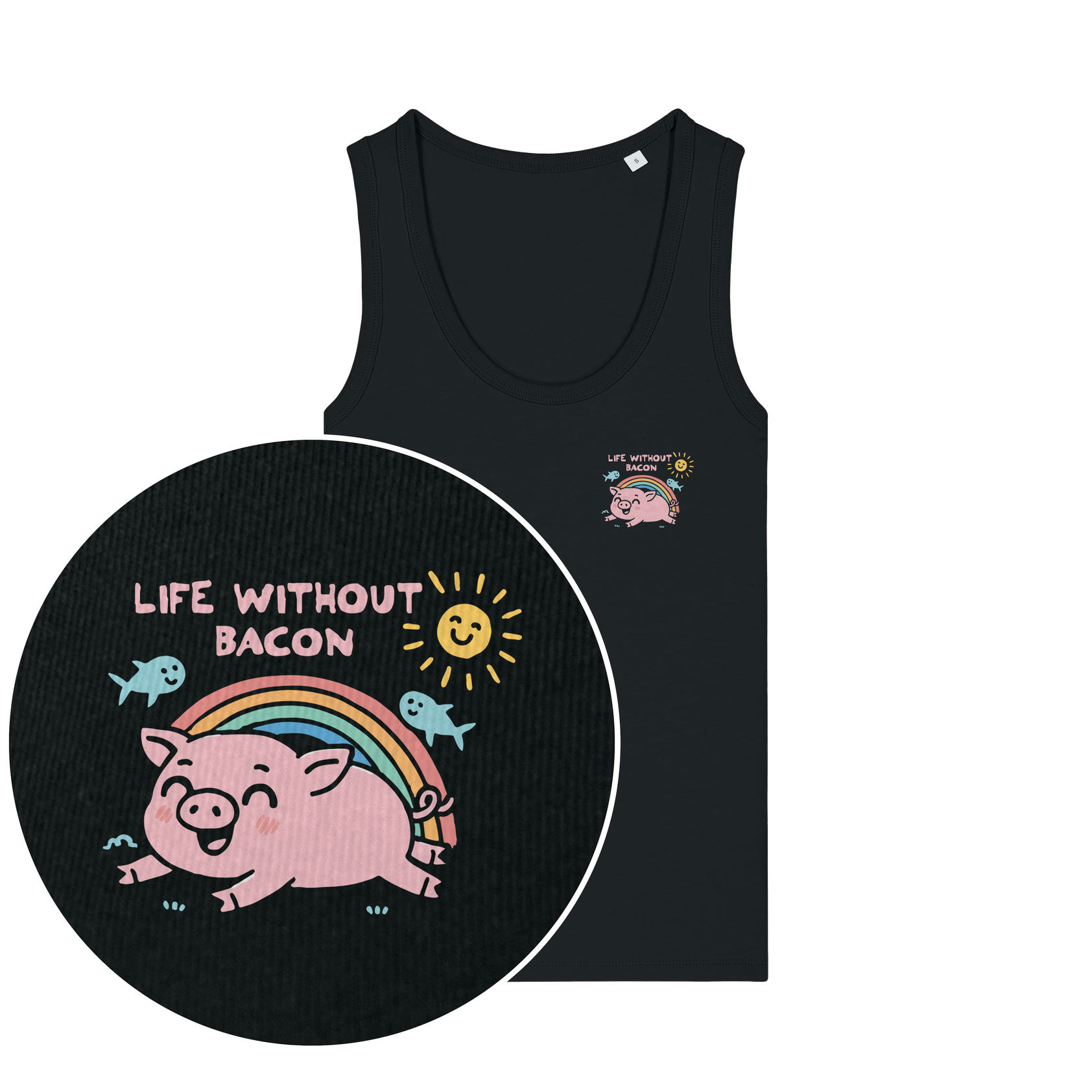 Life Without Bacon Women's Tank Top