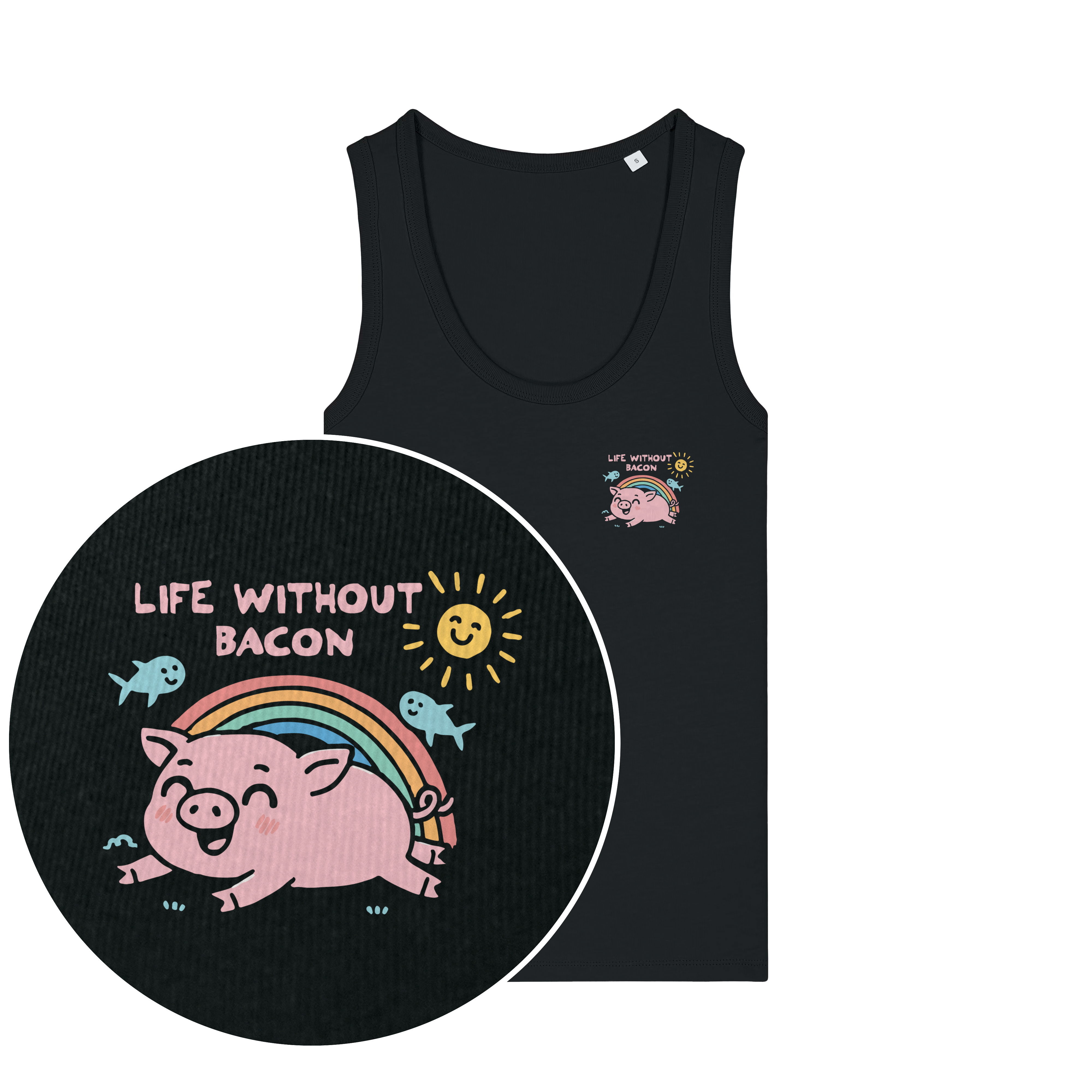 Life Without Bacon Women's Tank Top