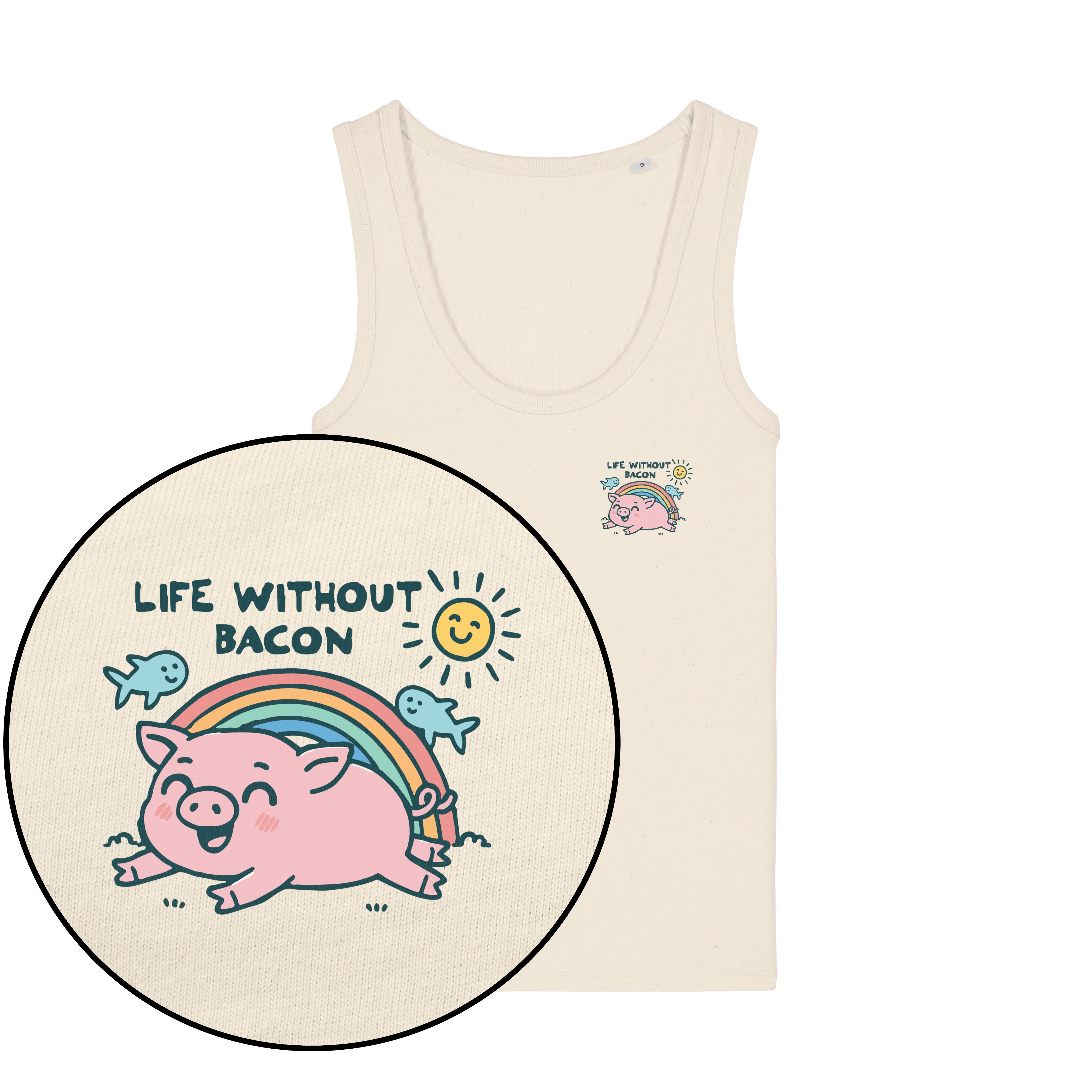 Life Without Bacon Women's Tank Top